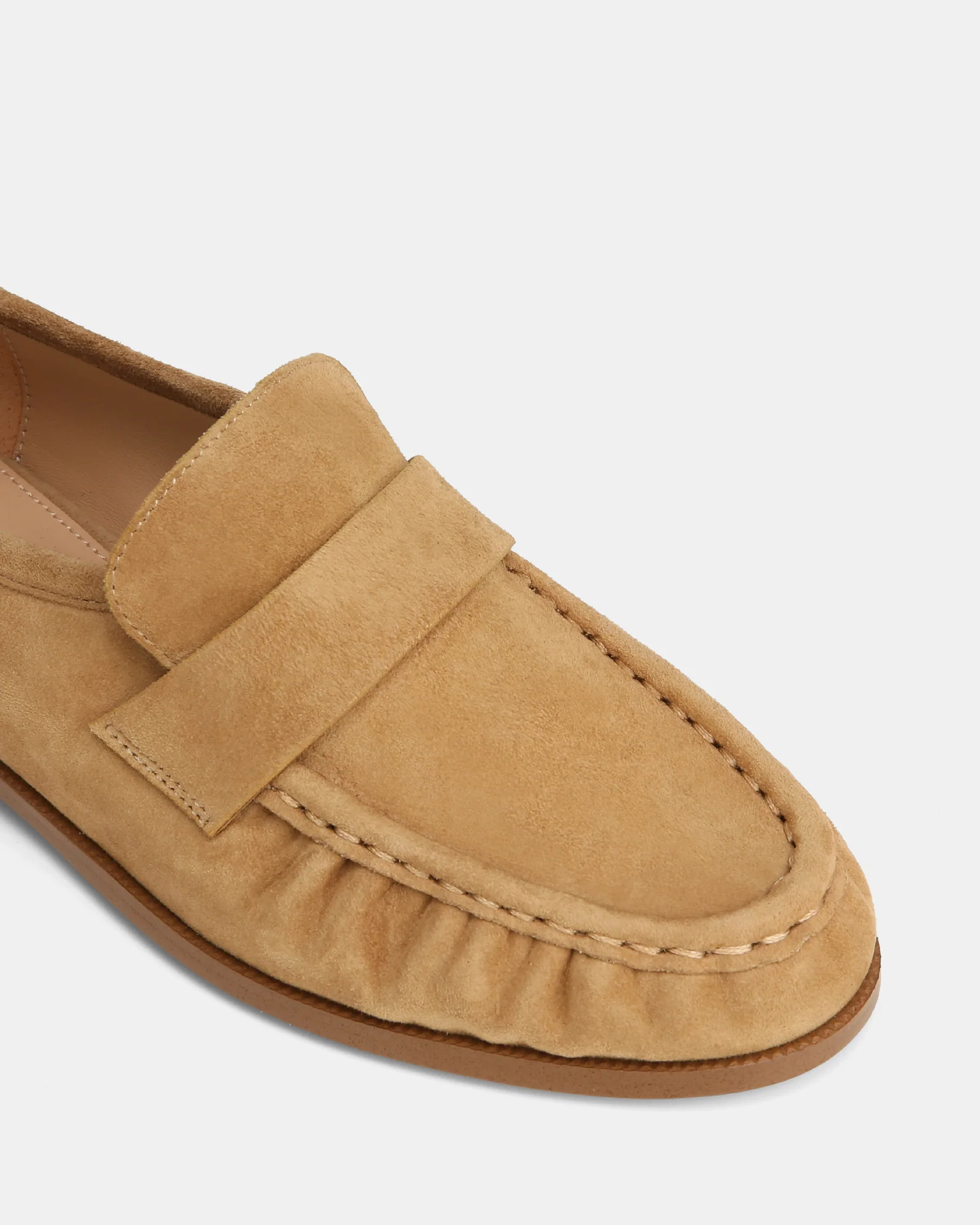 Adriel Fawn Suede Leather Loafer - Image 4