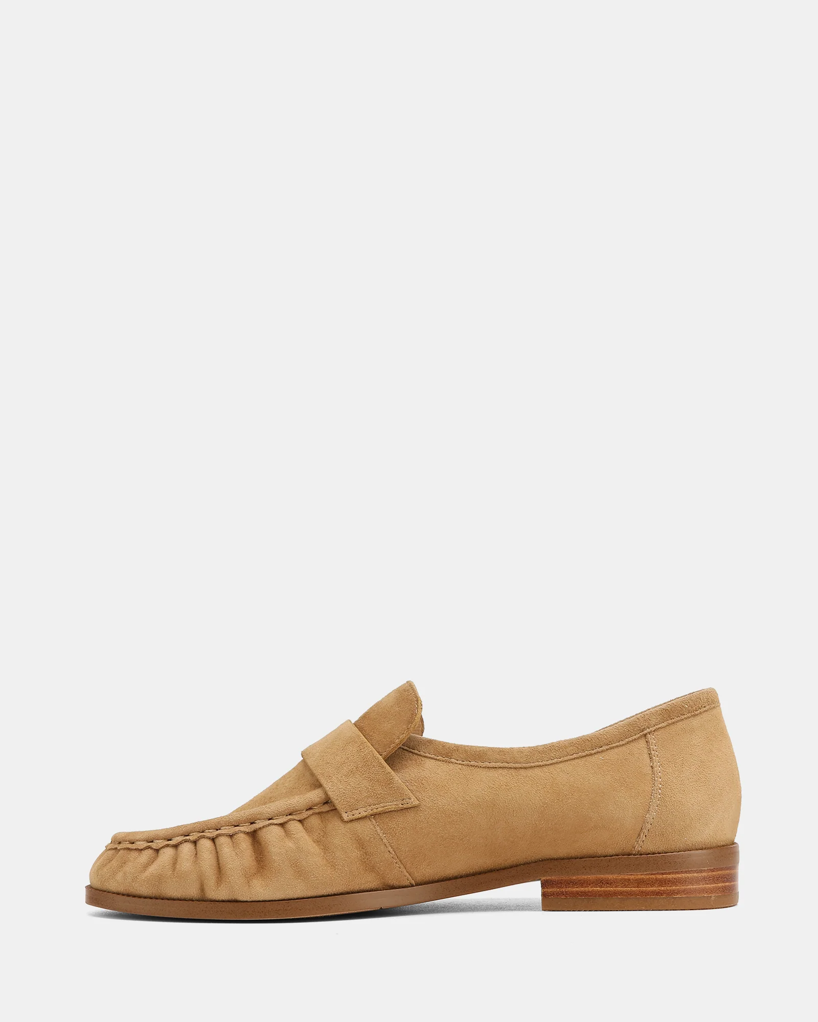 Adriel Fawn Suede Leather Loafer - Image 7