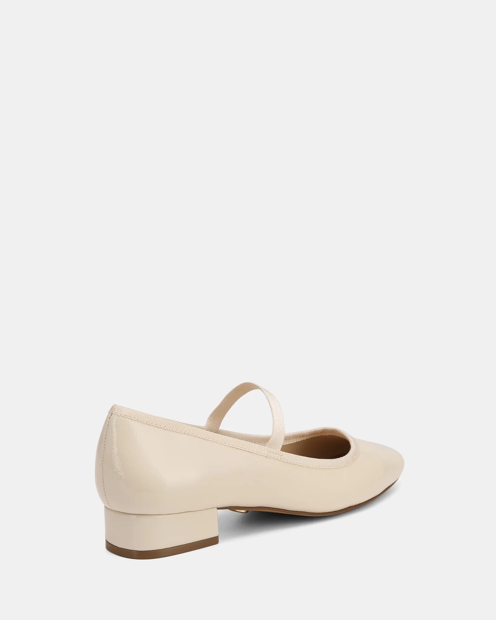 Alannah Vintage Ivory Crinkle Patent Leather Mary Jane - Image 5