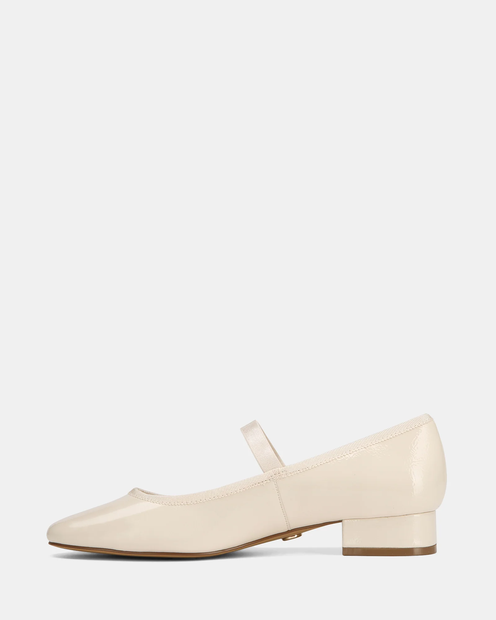 Alannah Vintage Ivory Crinkle Patent Leather Mary Jane - Image 7
