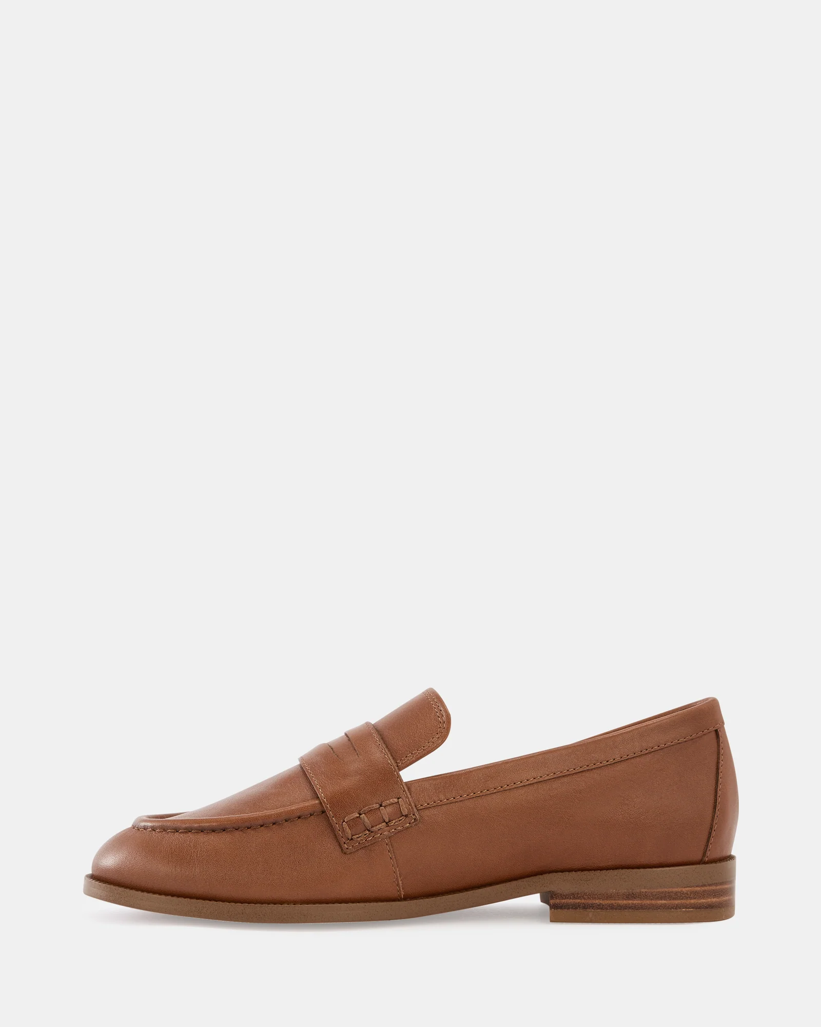 Alexandra Burnt Almond Leather Loafer - Image 6