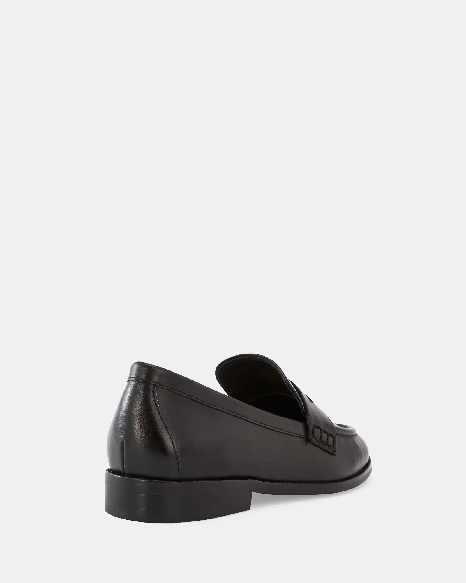 Alexandra Black Leather Loafer - Image 4
