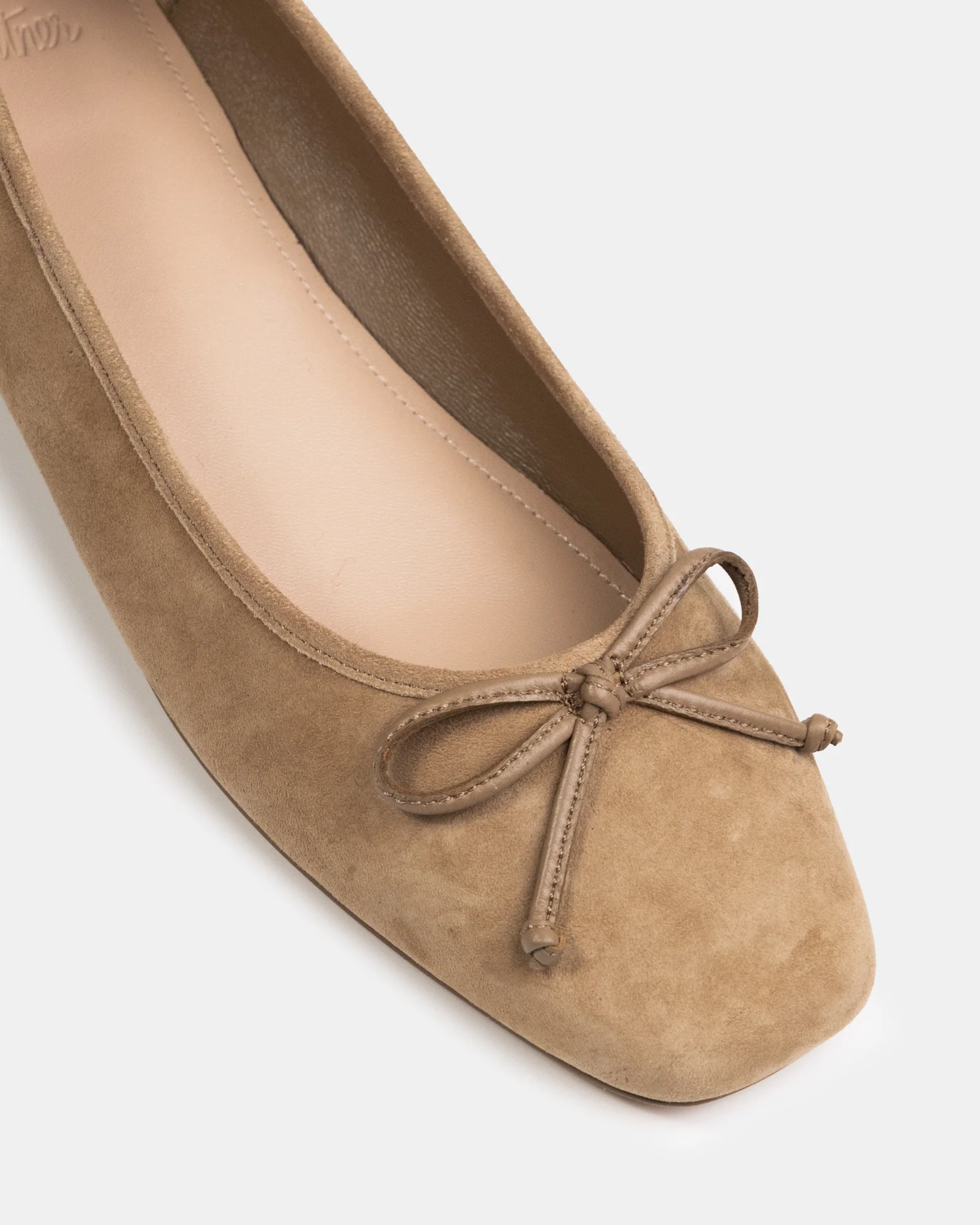 Armenia Fawn Suede Leather Ballet Flat - Image 3