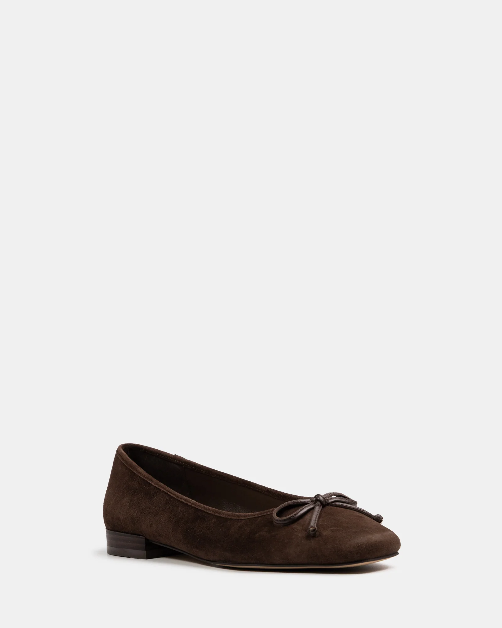 Armenia Hot Chocolate Suede Leather Ballet Flat - Image 3