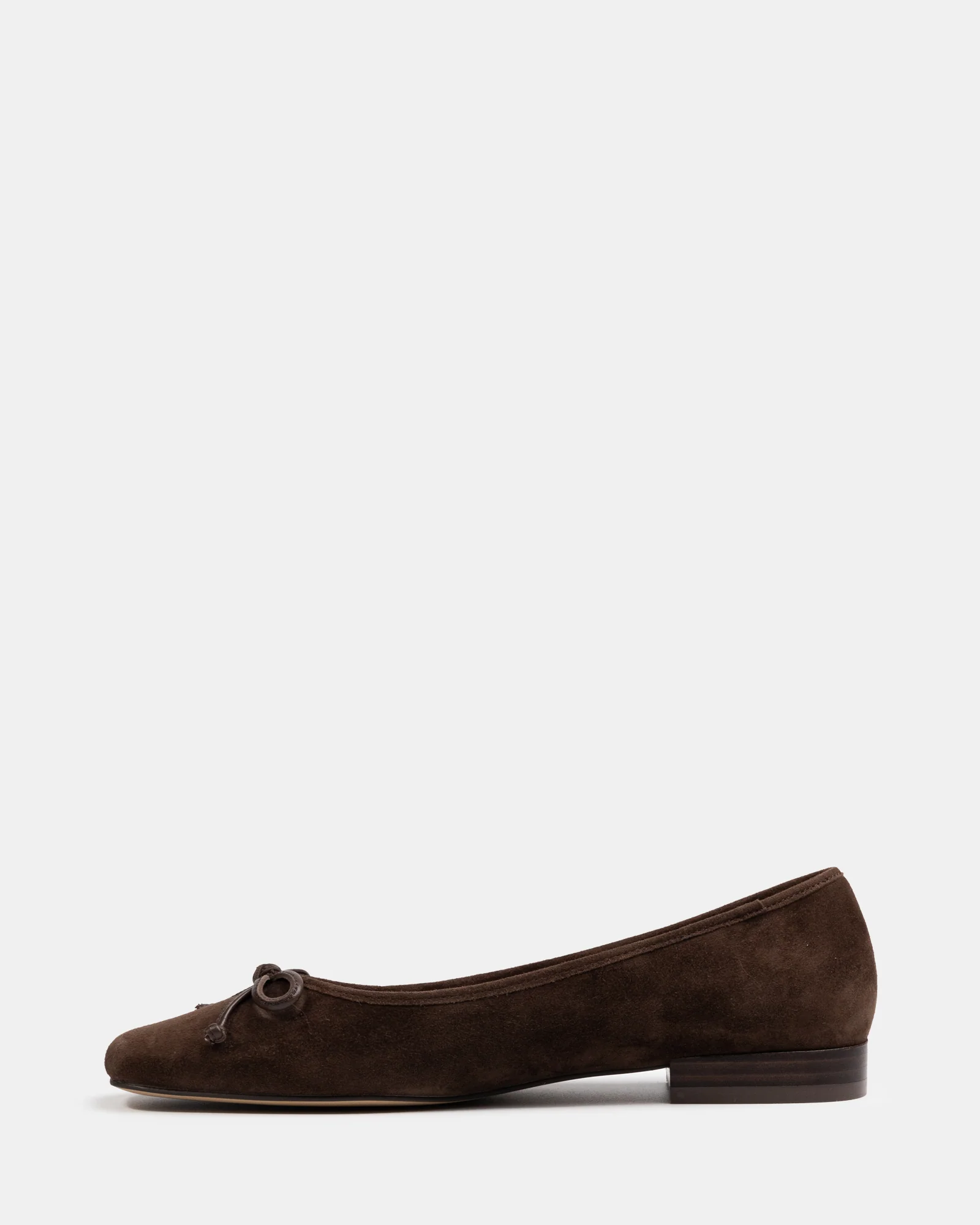 Armenia Hot Chocolate Suede Leather Ballet Flat - Image 7