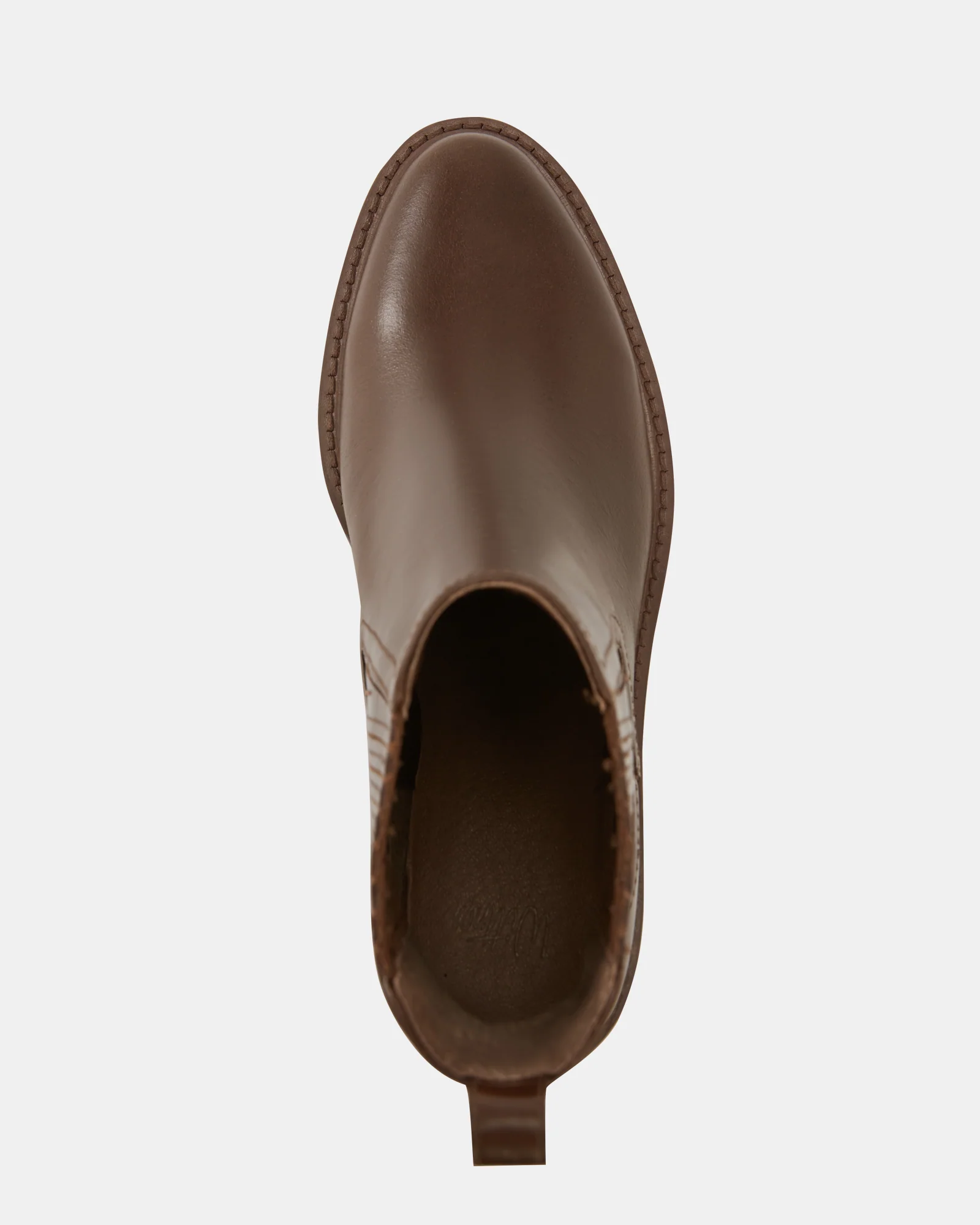 Baylee Oak Leather Ankle Boot - Image 5
