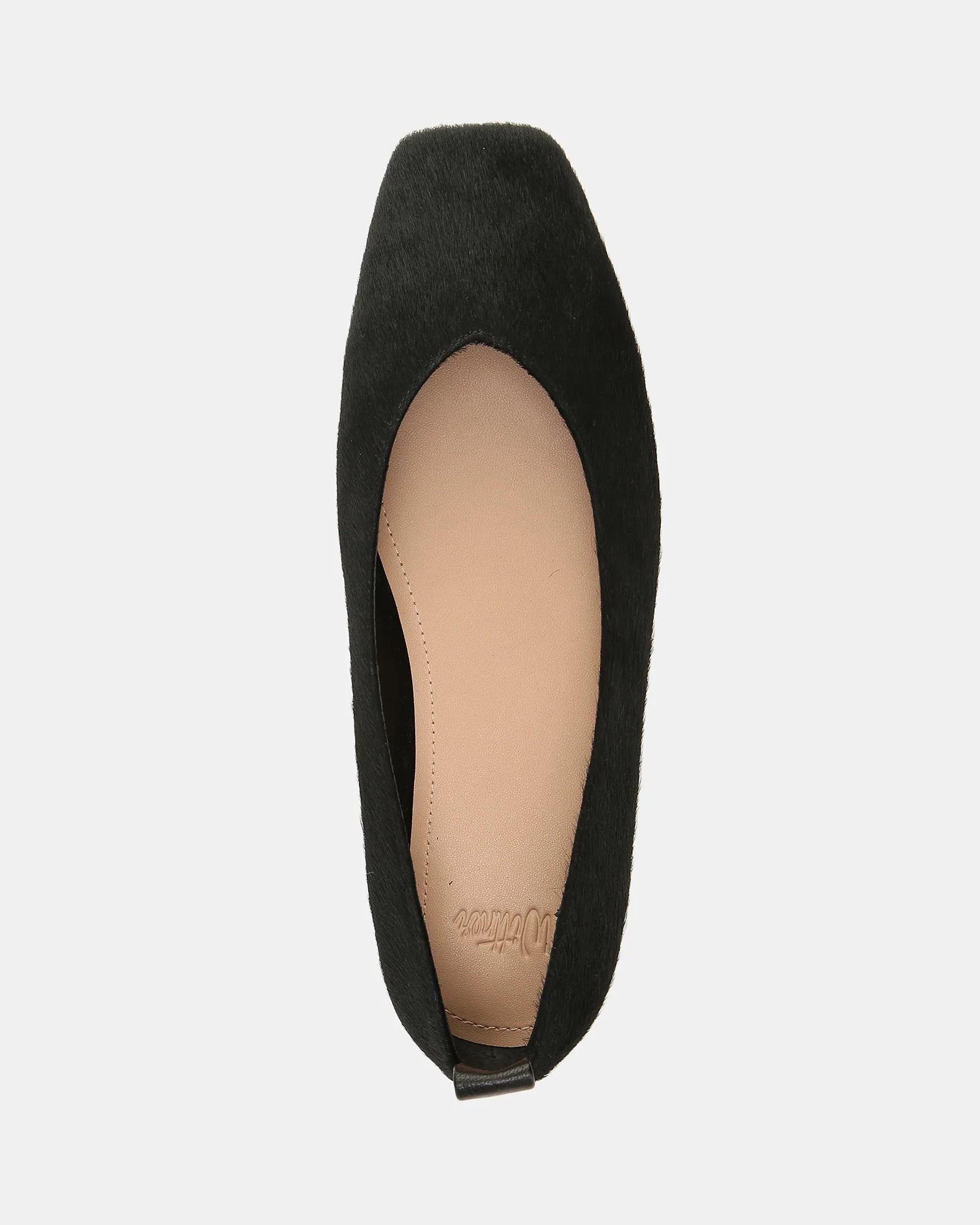 Belinda Black Hair-on Leather Ballet Flat - Image 5