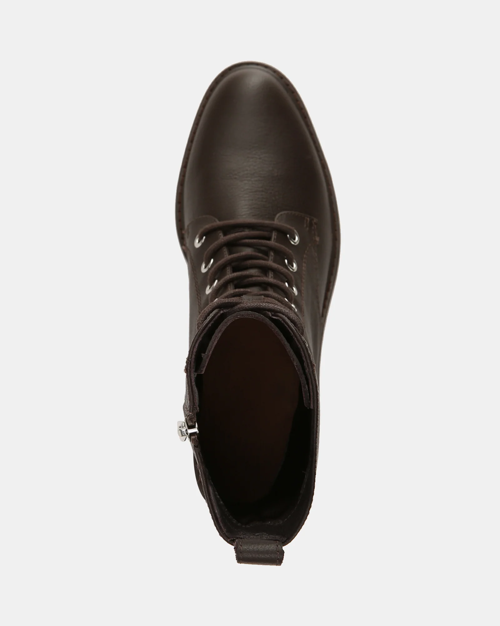 Benny Ebony Pebble Leather Ankle Boot - Image 5