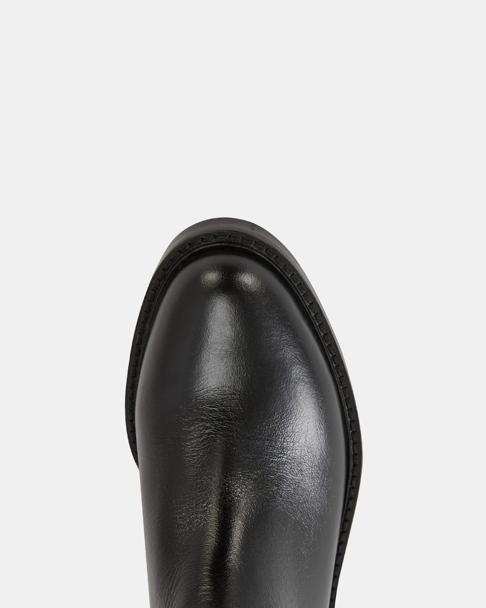 Bobby Black Leather Knee High Boot - Image 6