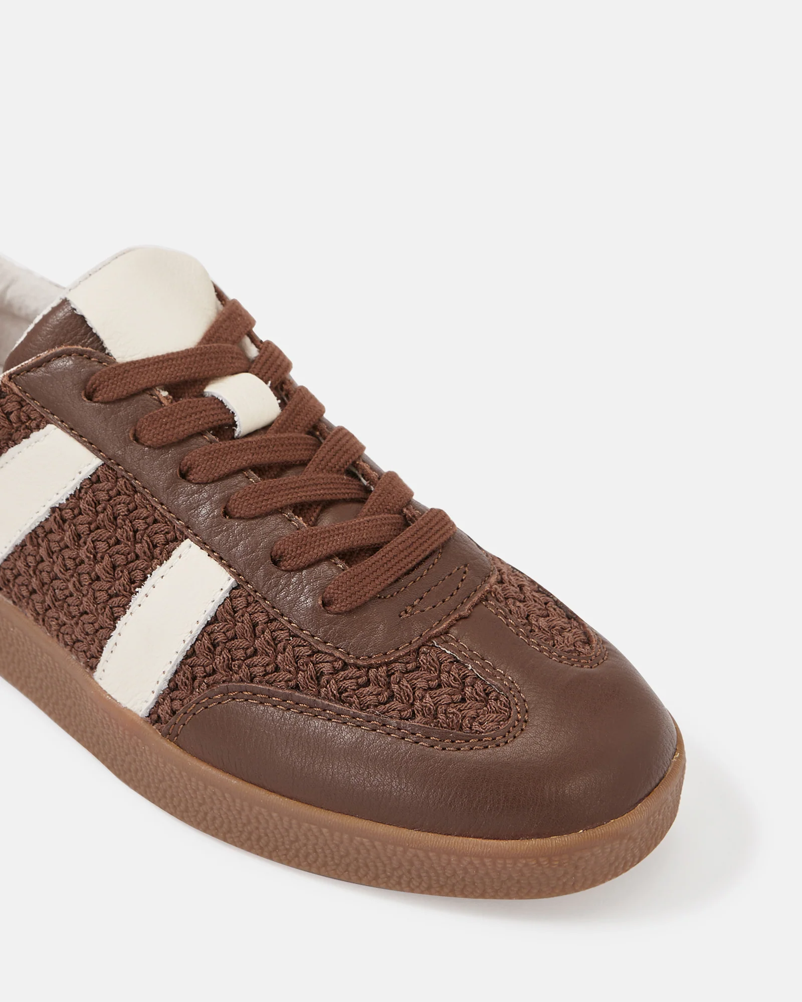 Boston Bark Textile and Suede Leather Sneaker - Image 3