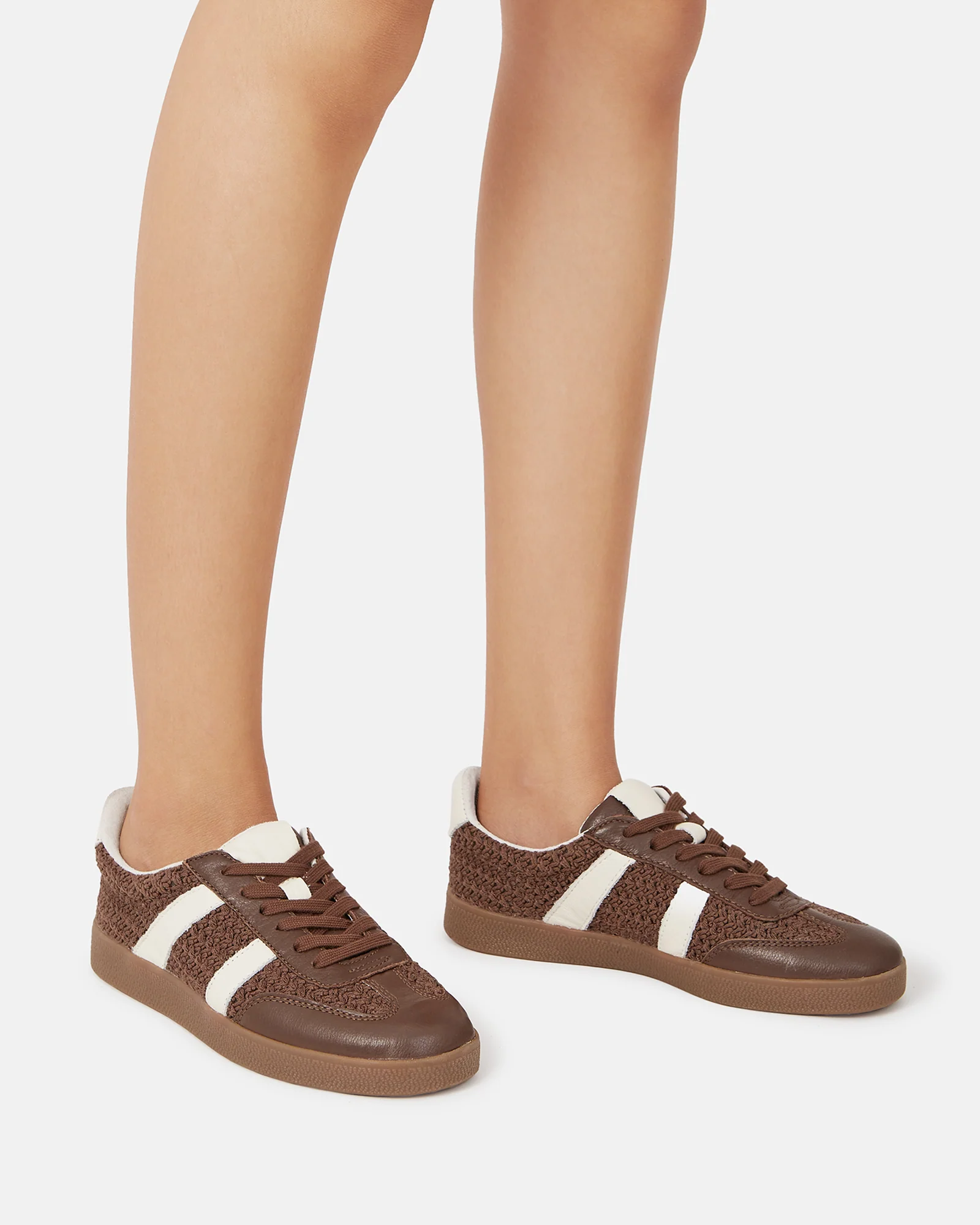Boston Bark Textile and Suede Leather Sneaker - Image 7