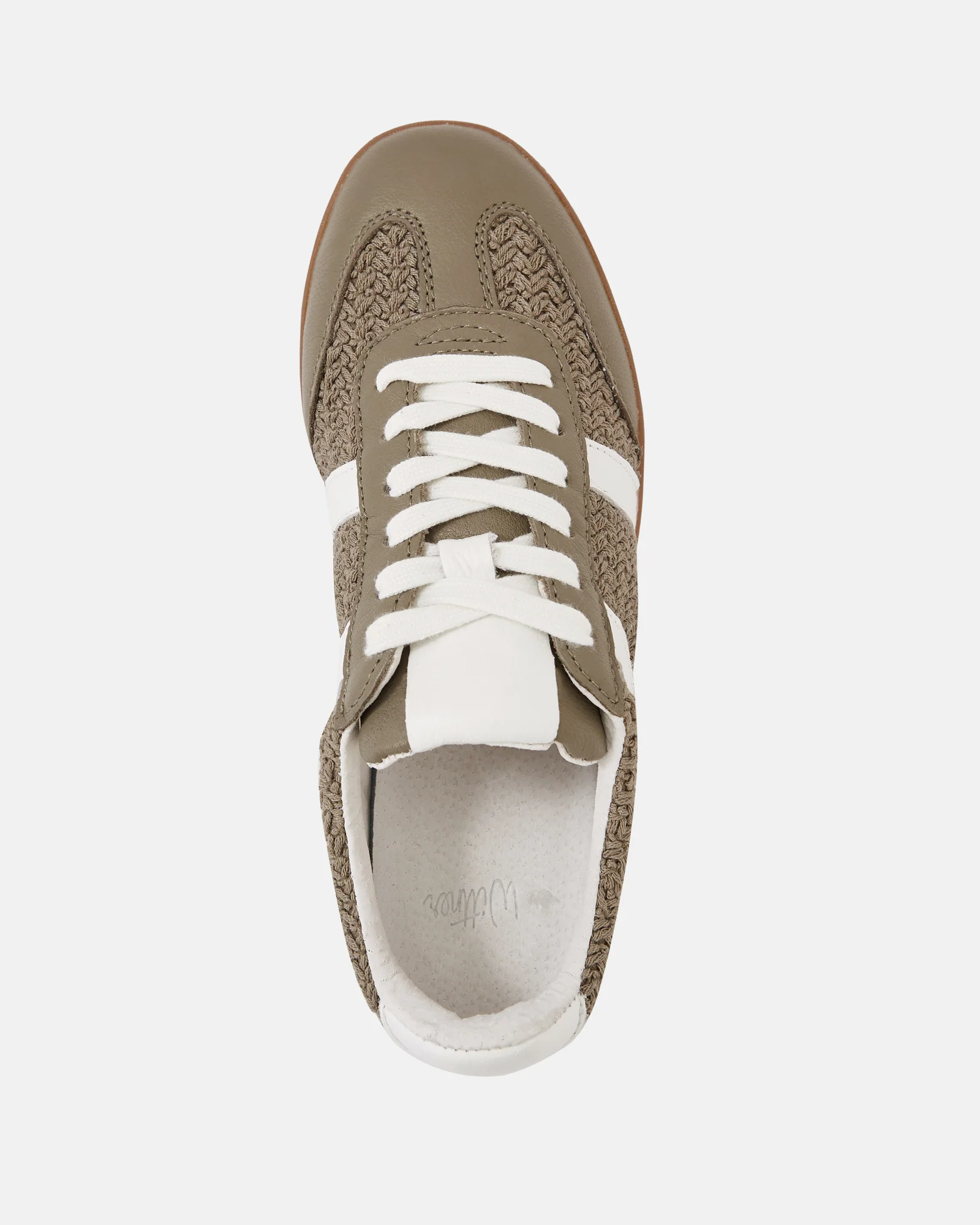Boston Boho Green Textile and Suede Leather Sneaker - Image 4