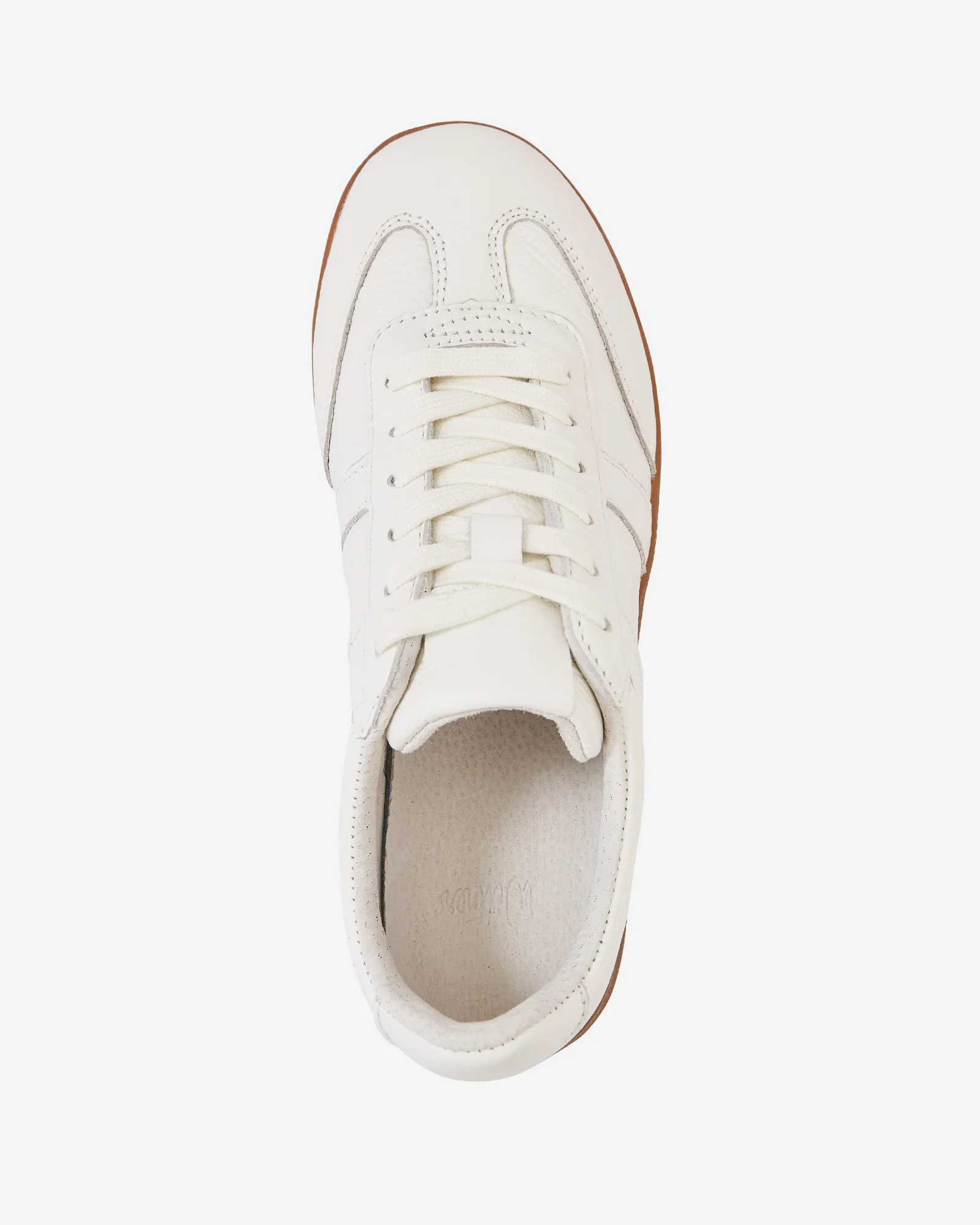 Boston Off White Leather Sneaker - Image 5