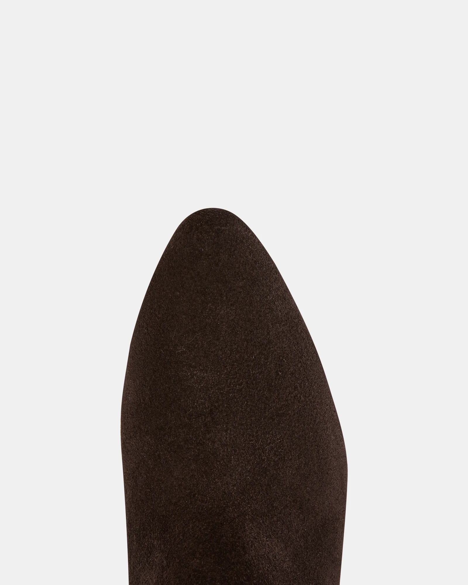 Carys Espresso Suede Leather Knee High Boot - Image 5