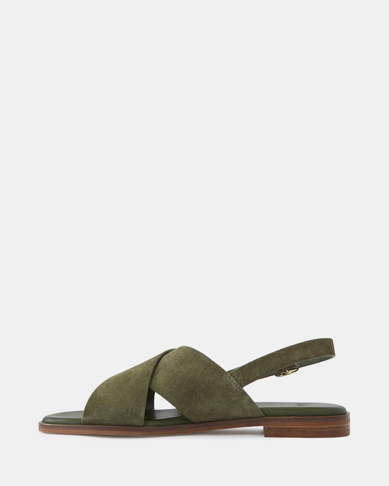 Deon Boho Green Suede Leather Sandal - Image 6