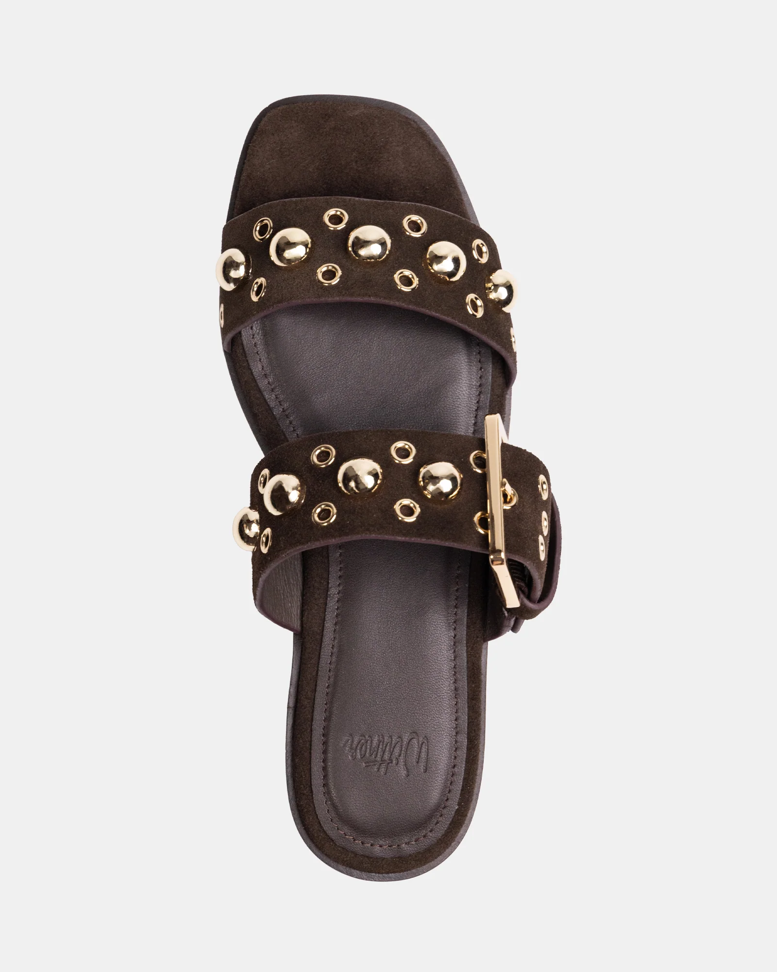 Dixee Ebony Suede Leather Sandal - Image 5