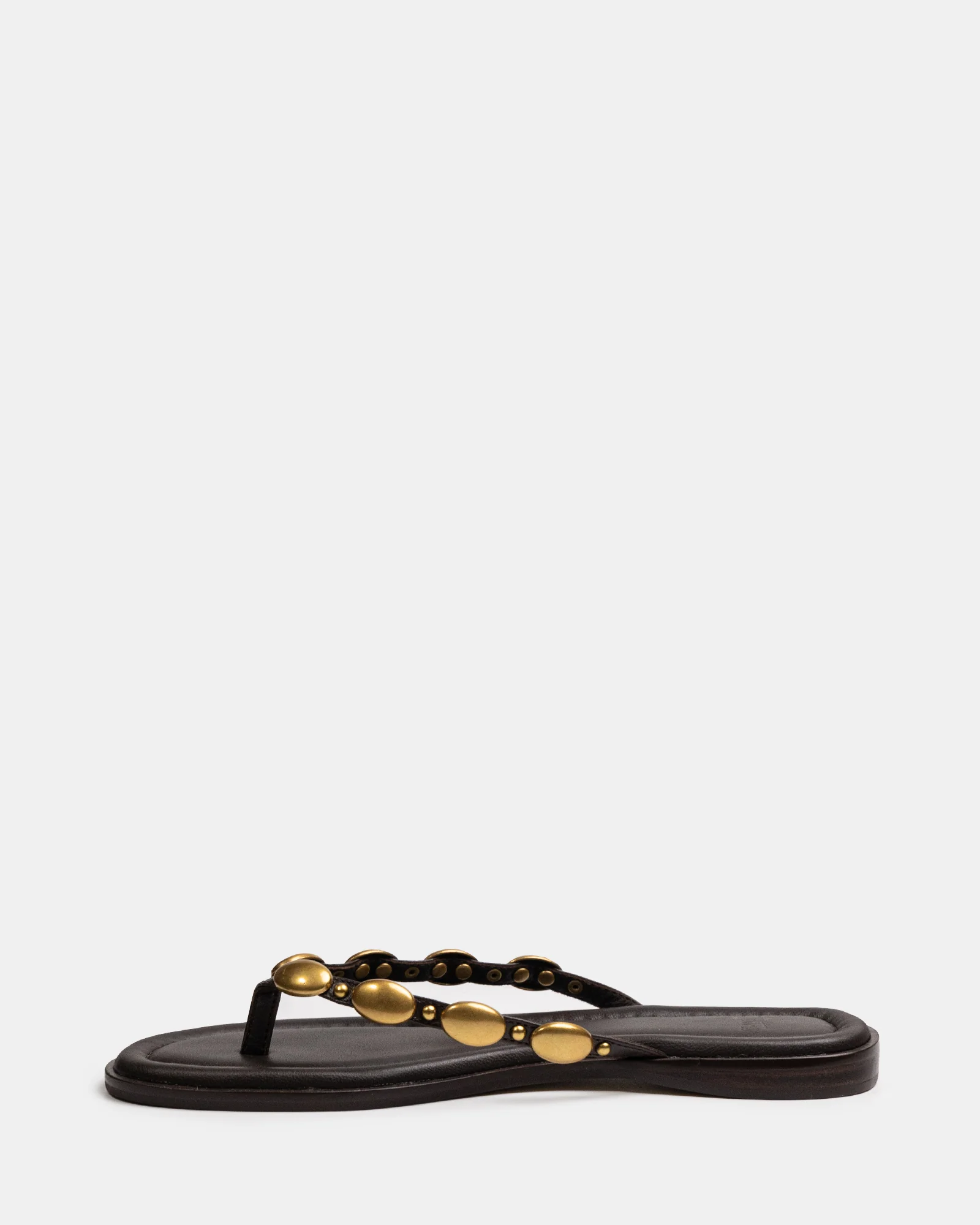 Ediva Espresso Leather Thong - Image 6