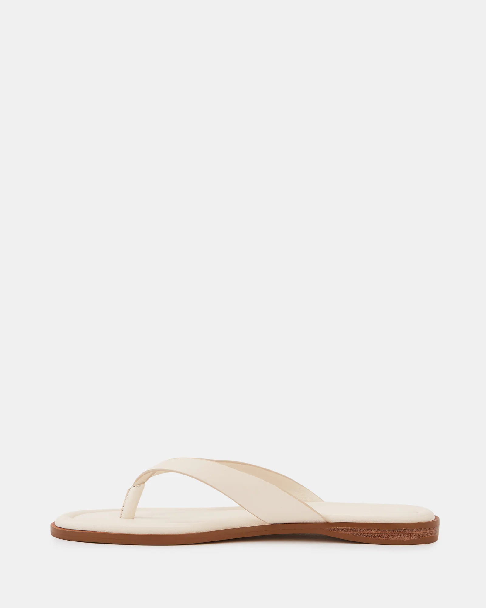 Ethel Vintage Ivory Leather Thong - Image 6
