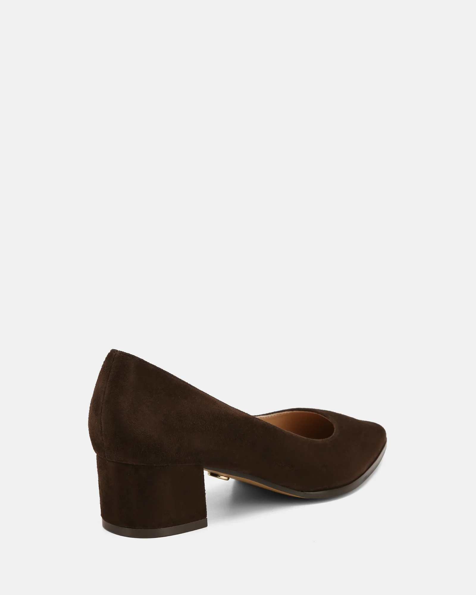Fae Espresso Suede Leather Pump - Image 4