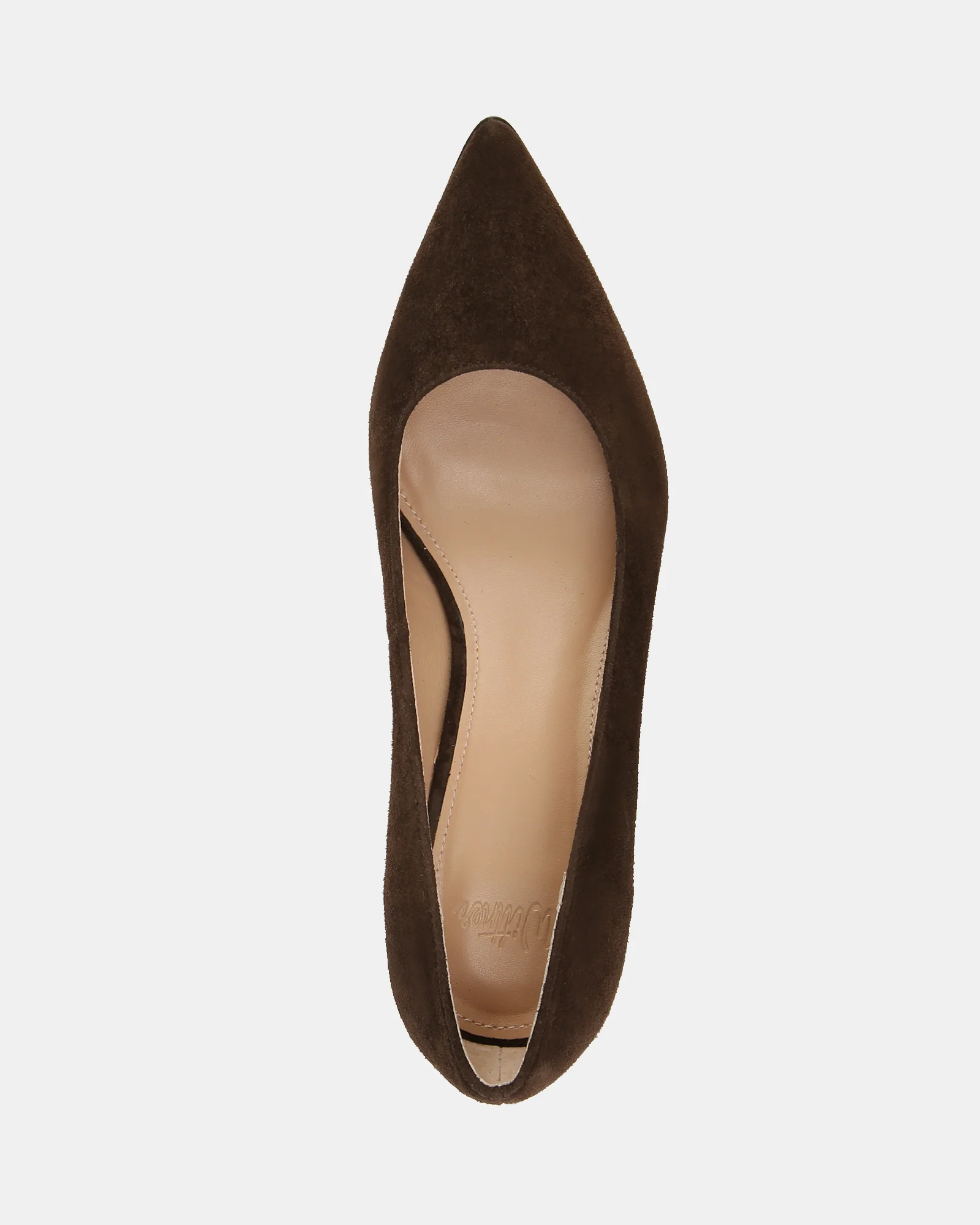 Fae Espresso Suede Leather Pump - Image 5