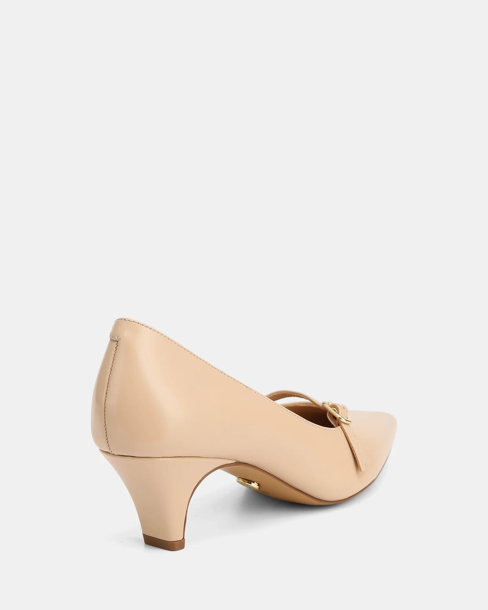 Gretalina Bisque Leather Pump - Image 4