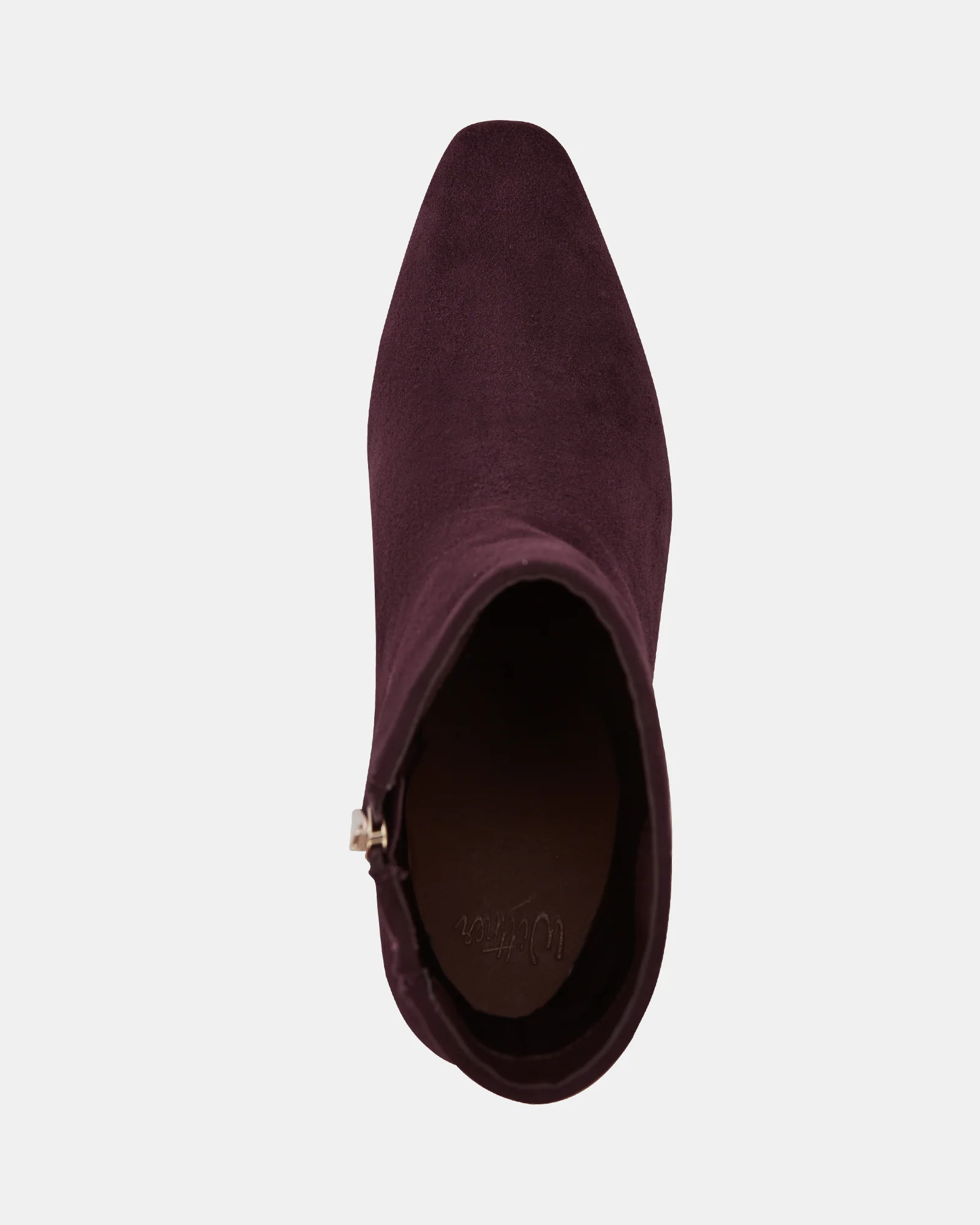 Honora Raisin Suede Leather Ankle Boot - Image 5