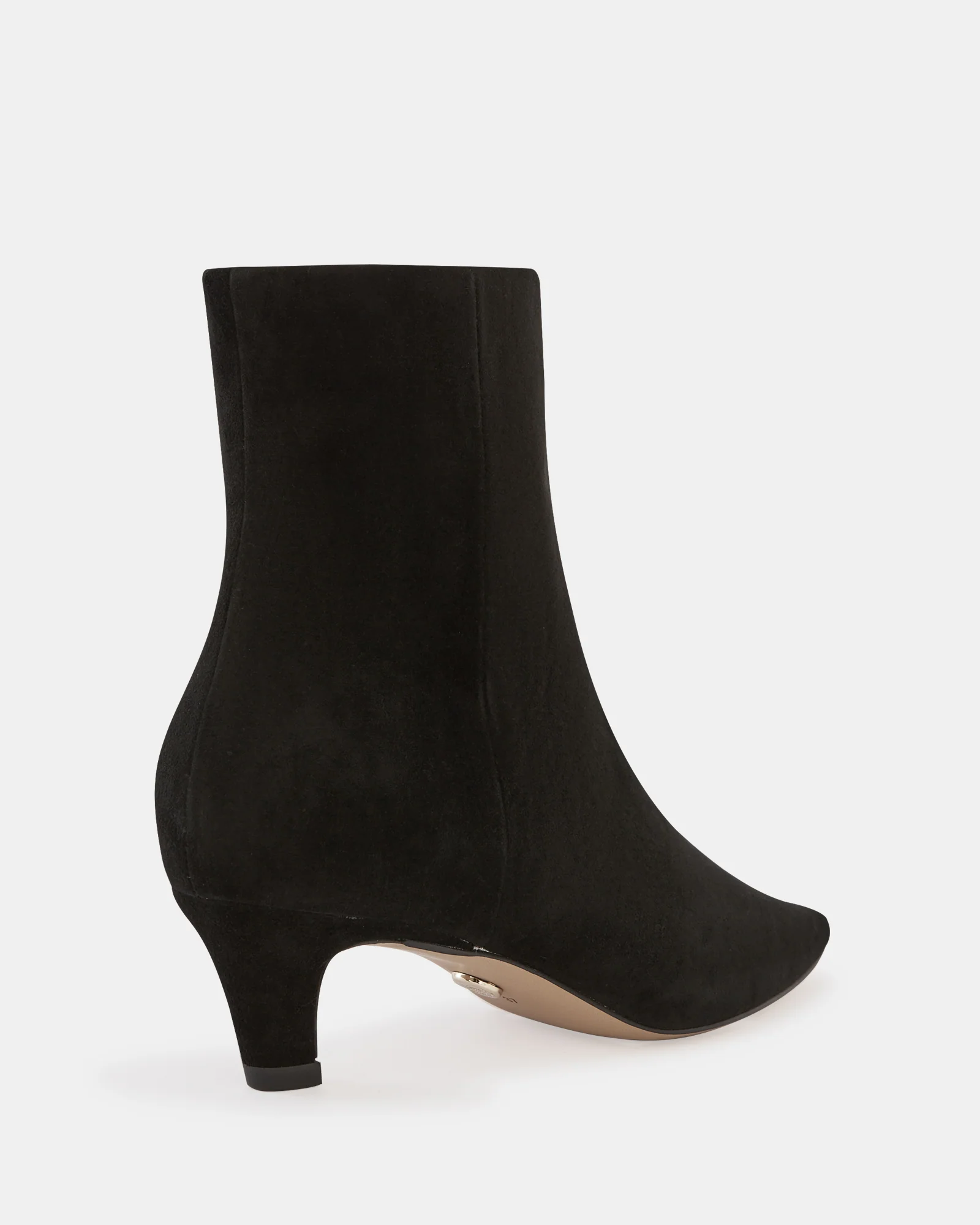 Honora Black Suede Leather Ankle Boot - Image 4