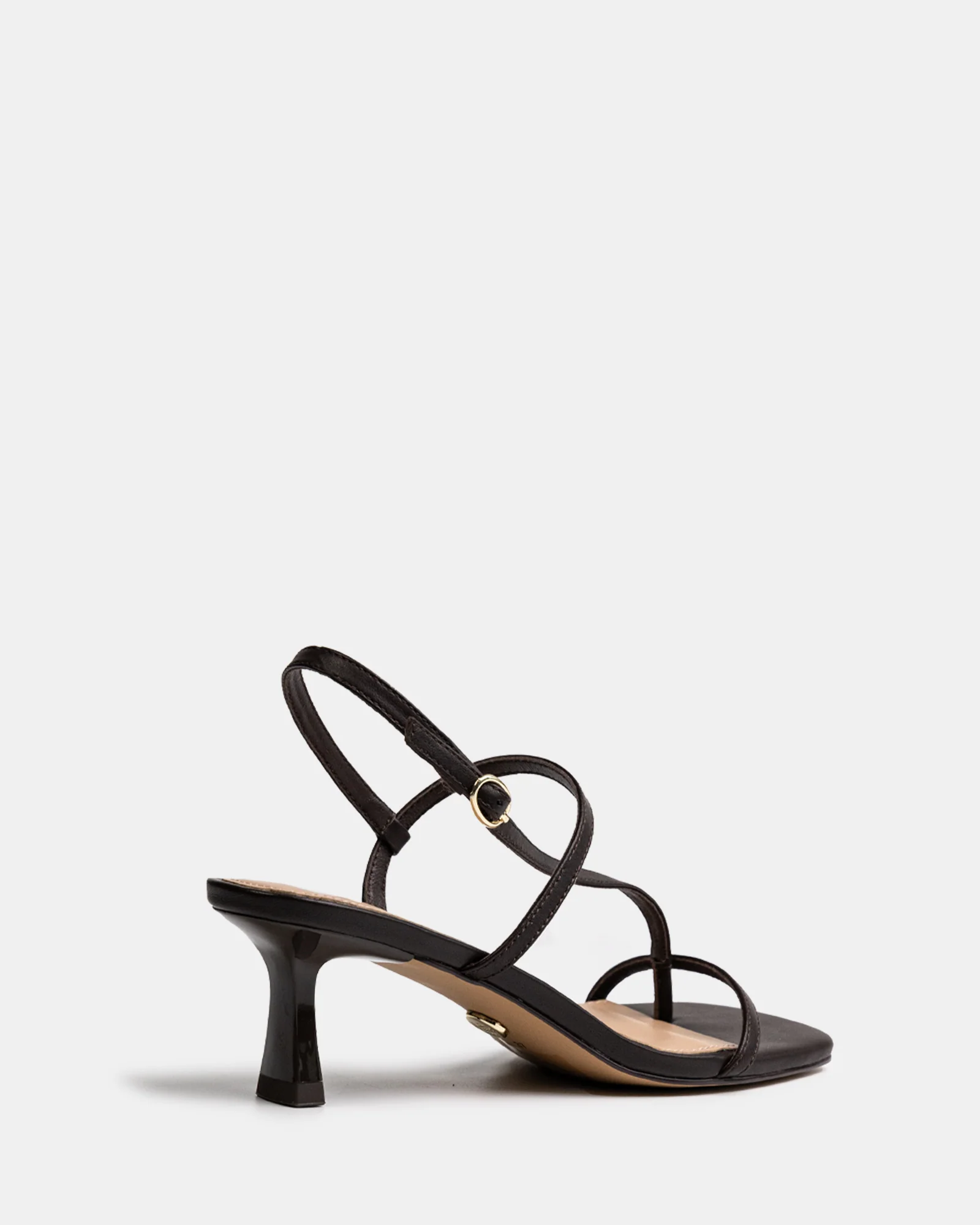 Koda Espresso Leather Strappy Heel - Image 4