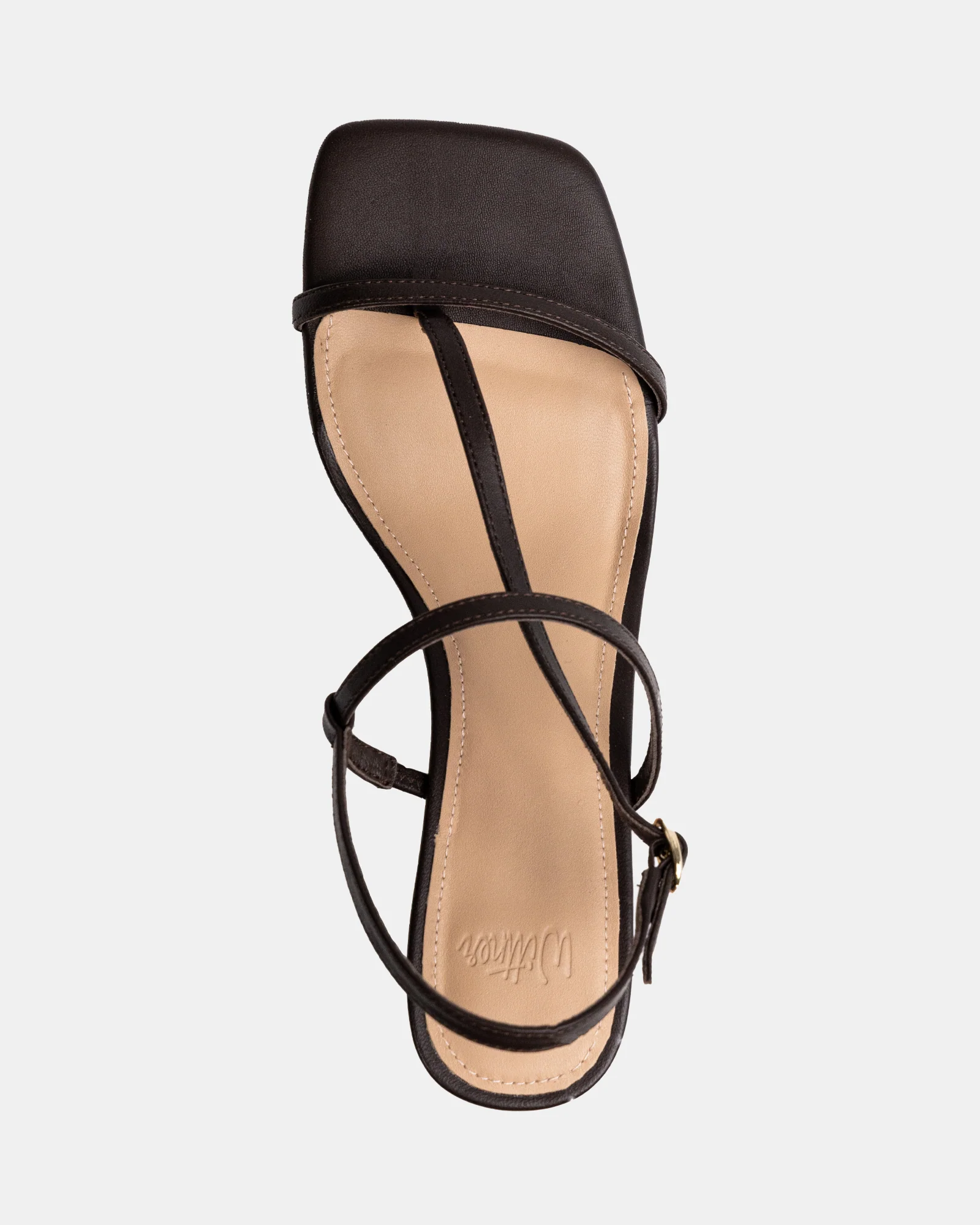 Koda Espresso Leather Strappy Heel - Image 5