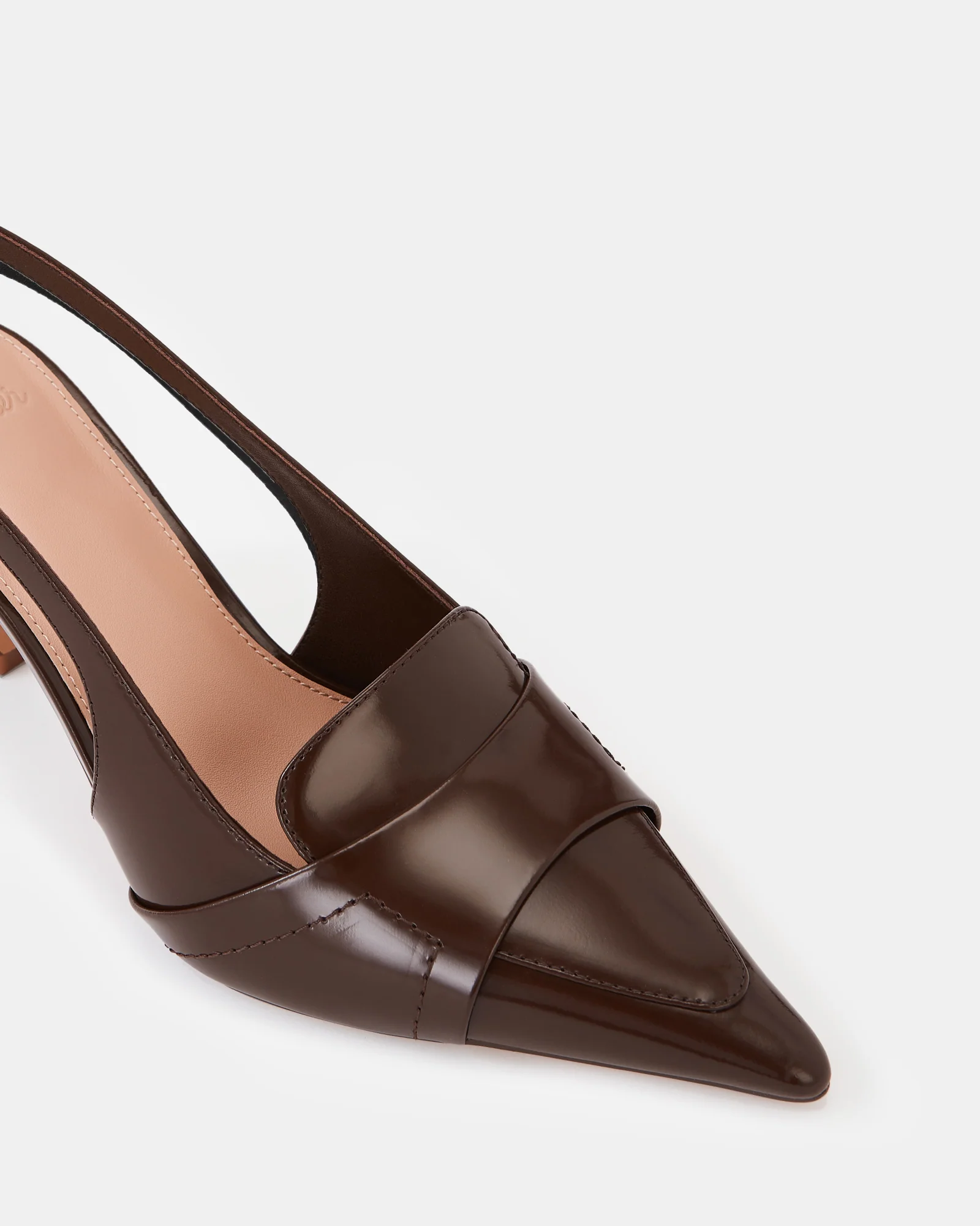 Luna Syrup Leather Slingback - Image 3
