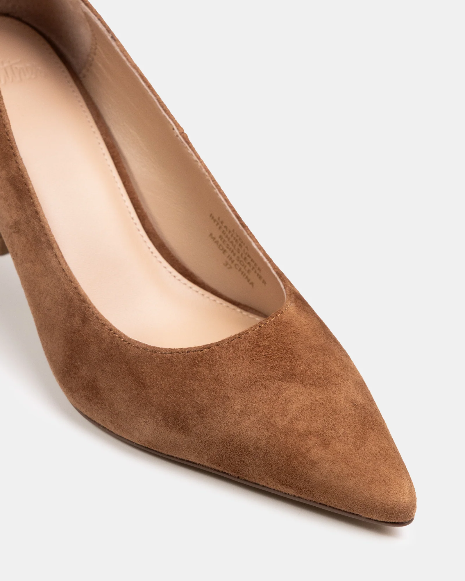 Lydia Nutmeg Suede Leather Pump - Image 3