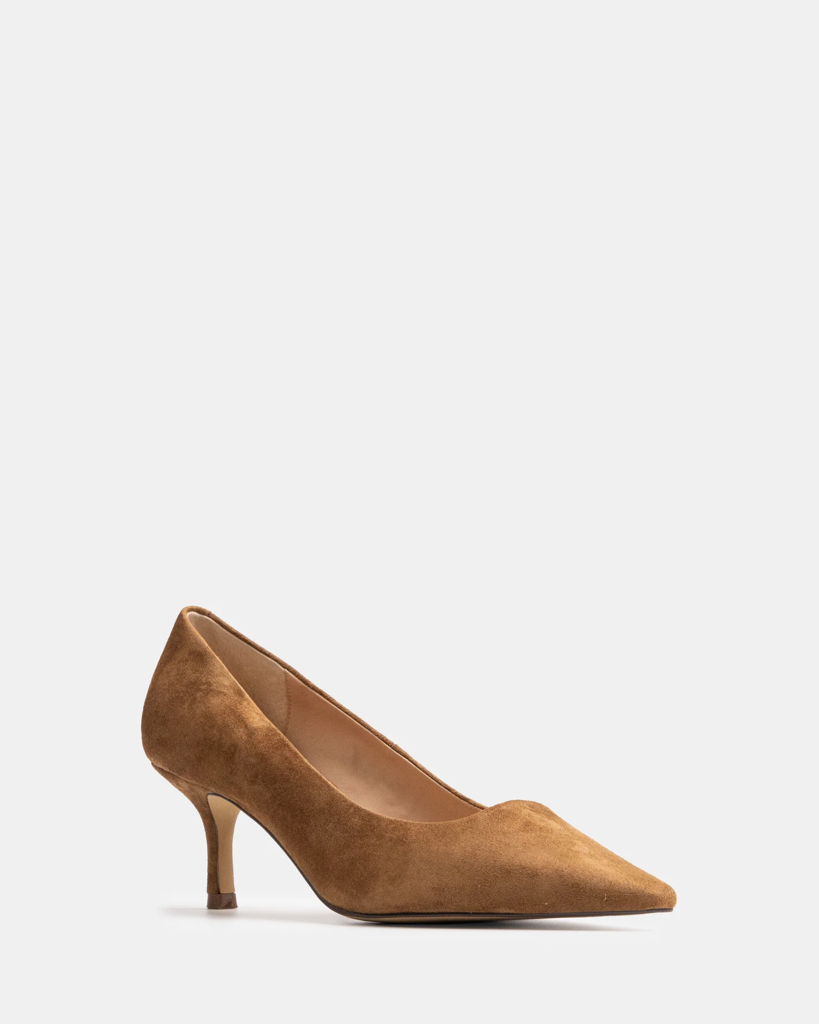 Maine Nutmeg Suede Leather Pump - Image 2