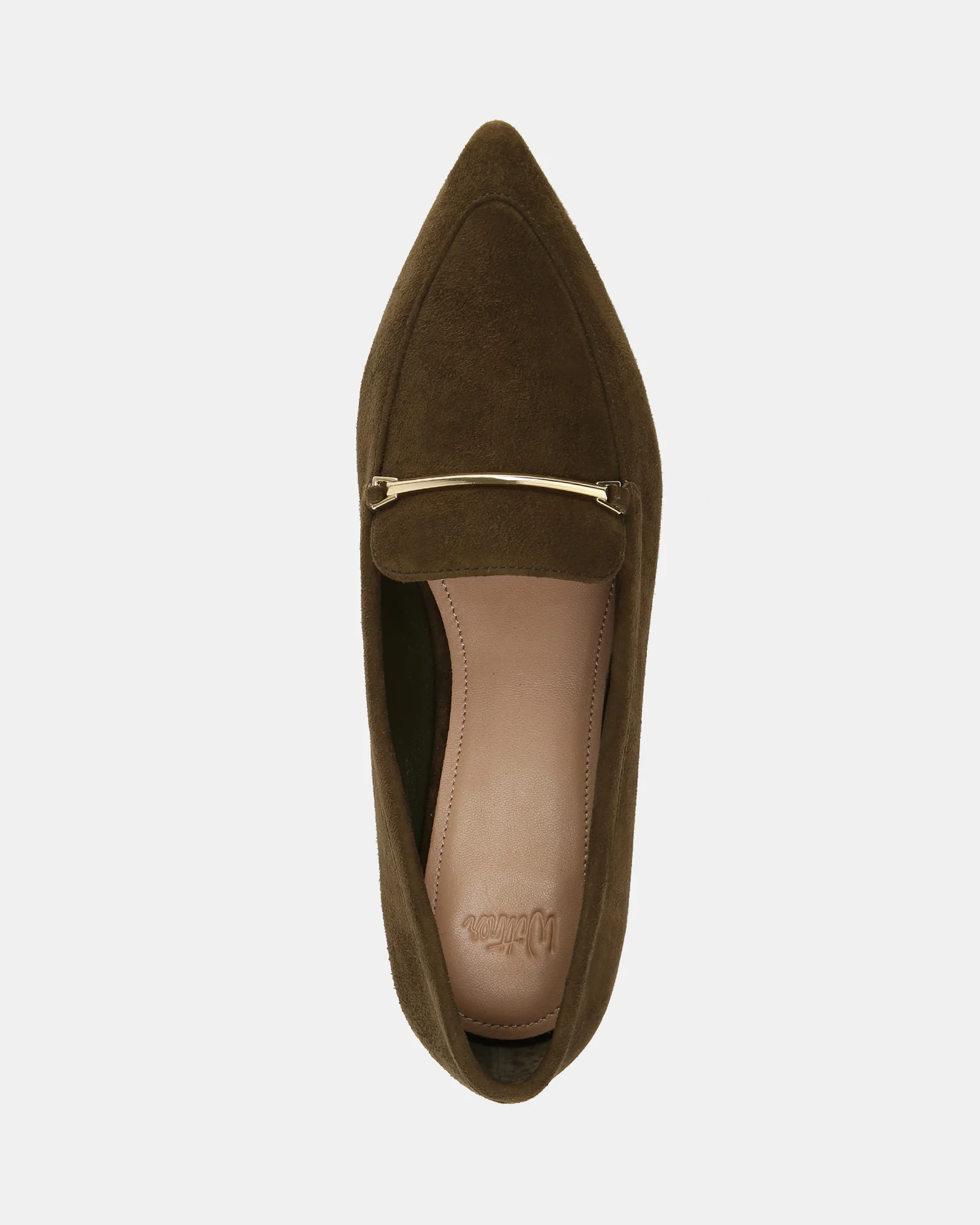 McGraw Olive Green Suede Leather Loafer - Image 5