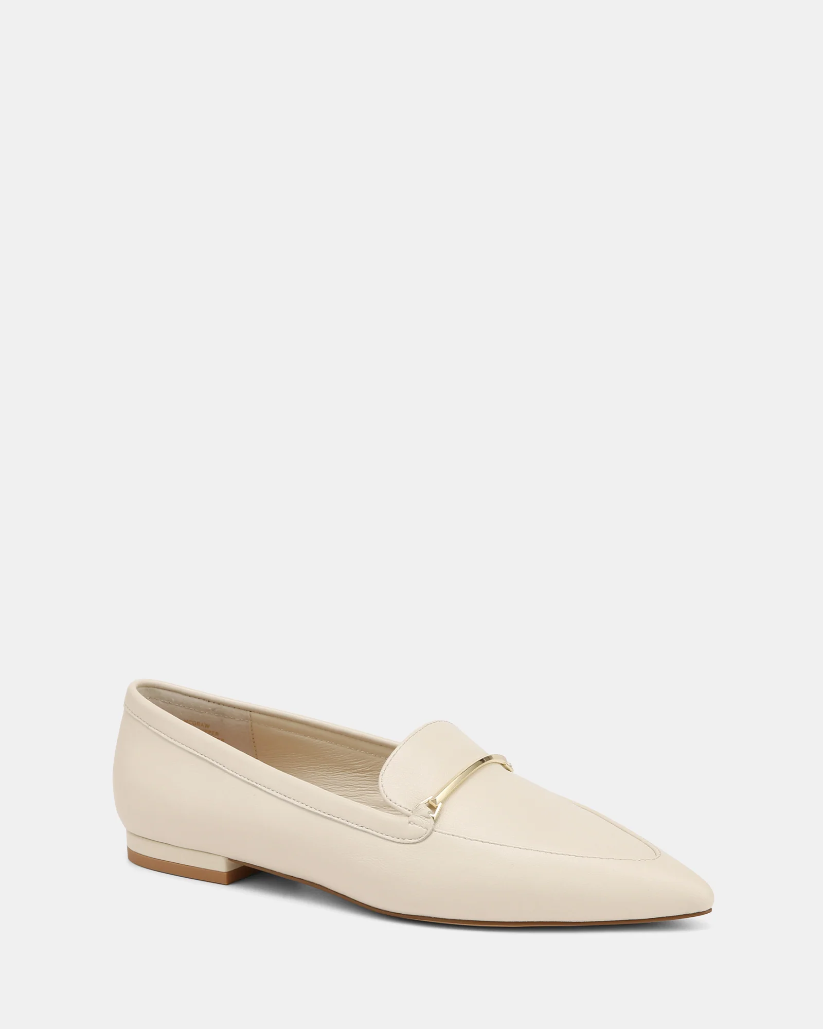 McGraw Vintage Ivory Leather Loafer - Image 2