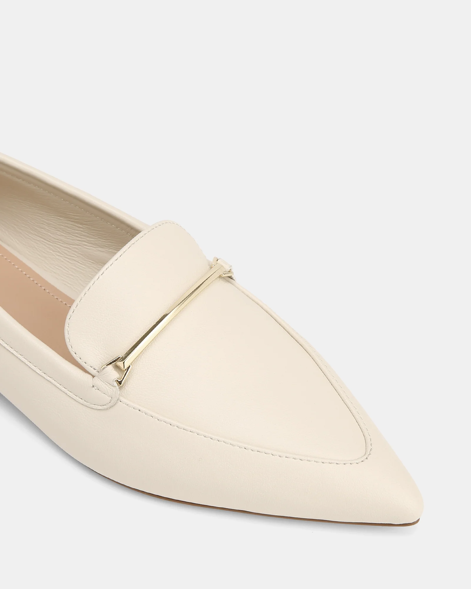 McGraw Vintage Ivory Leather Loafer - Image 3