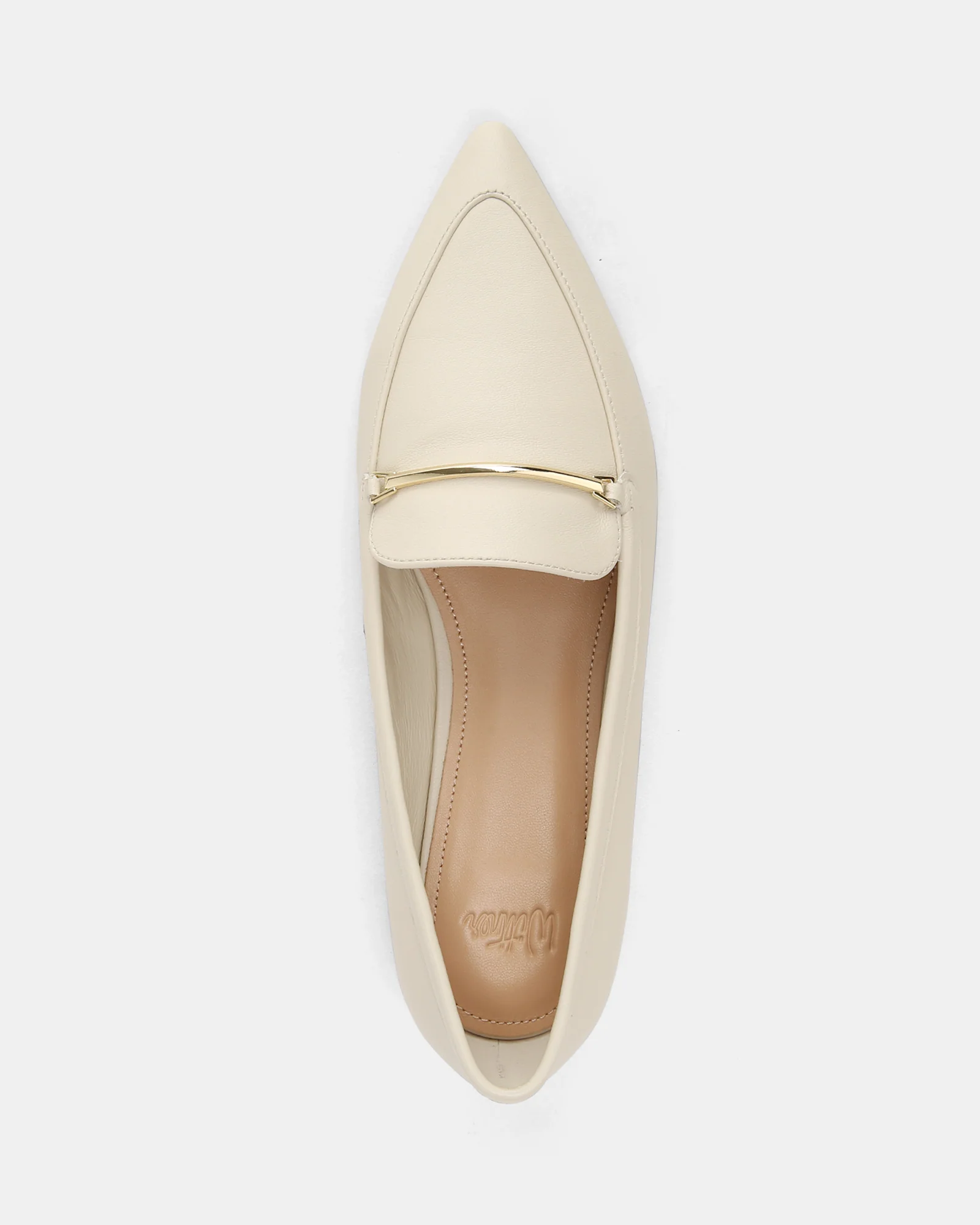 McGraw Vintage Ivory Leather Loafer - Image 5