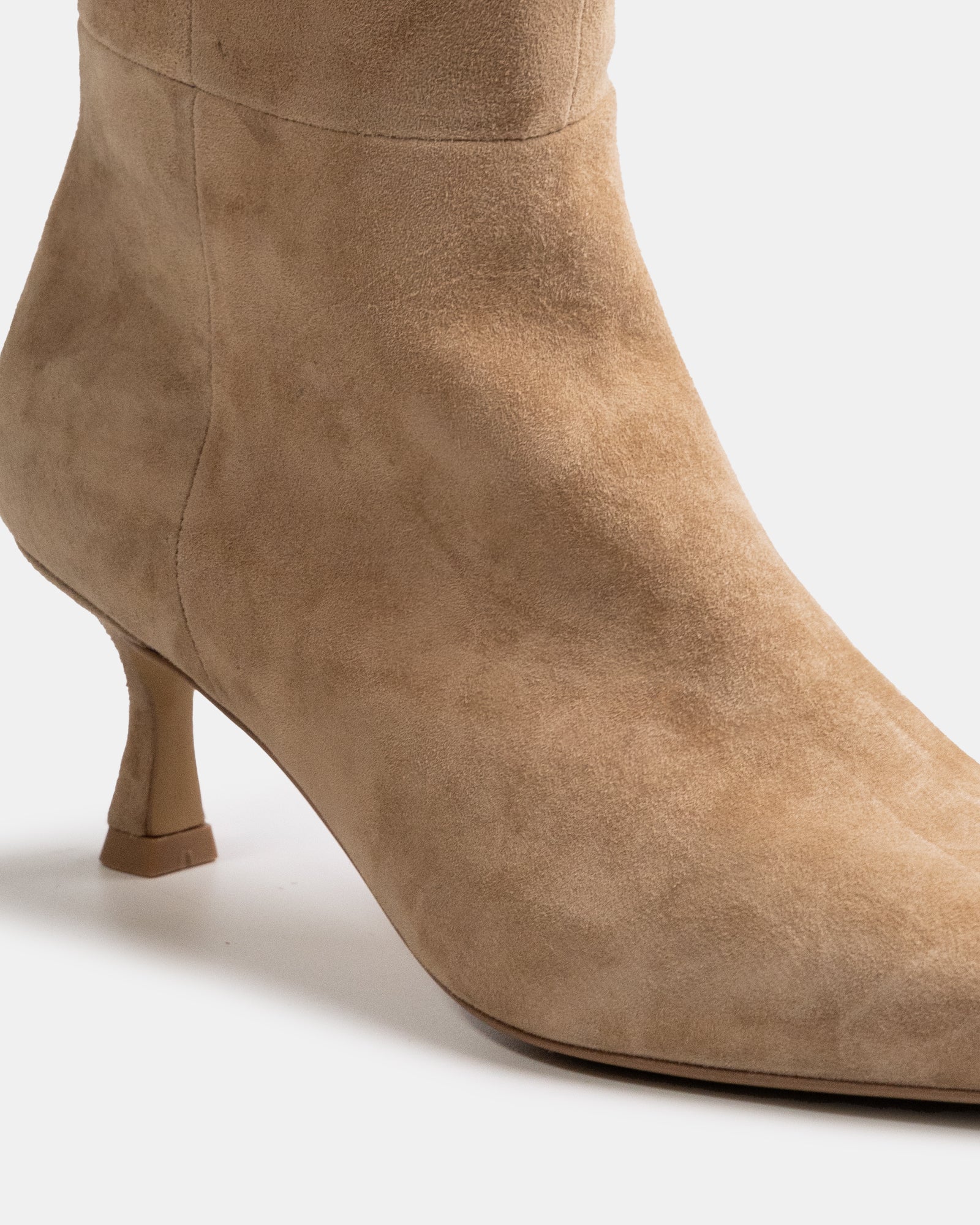 Mia Fawn Suede Leather Knee High Boot - Image 3