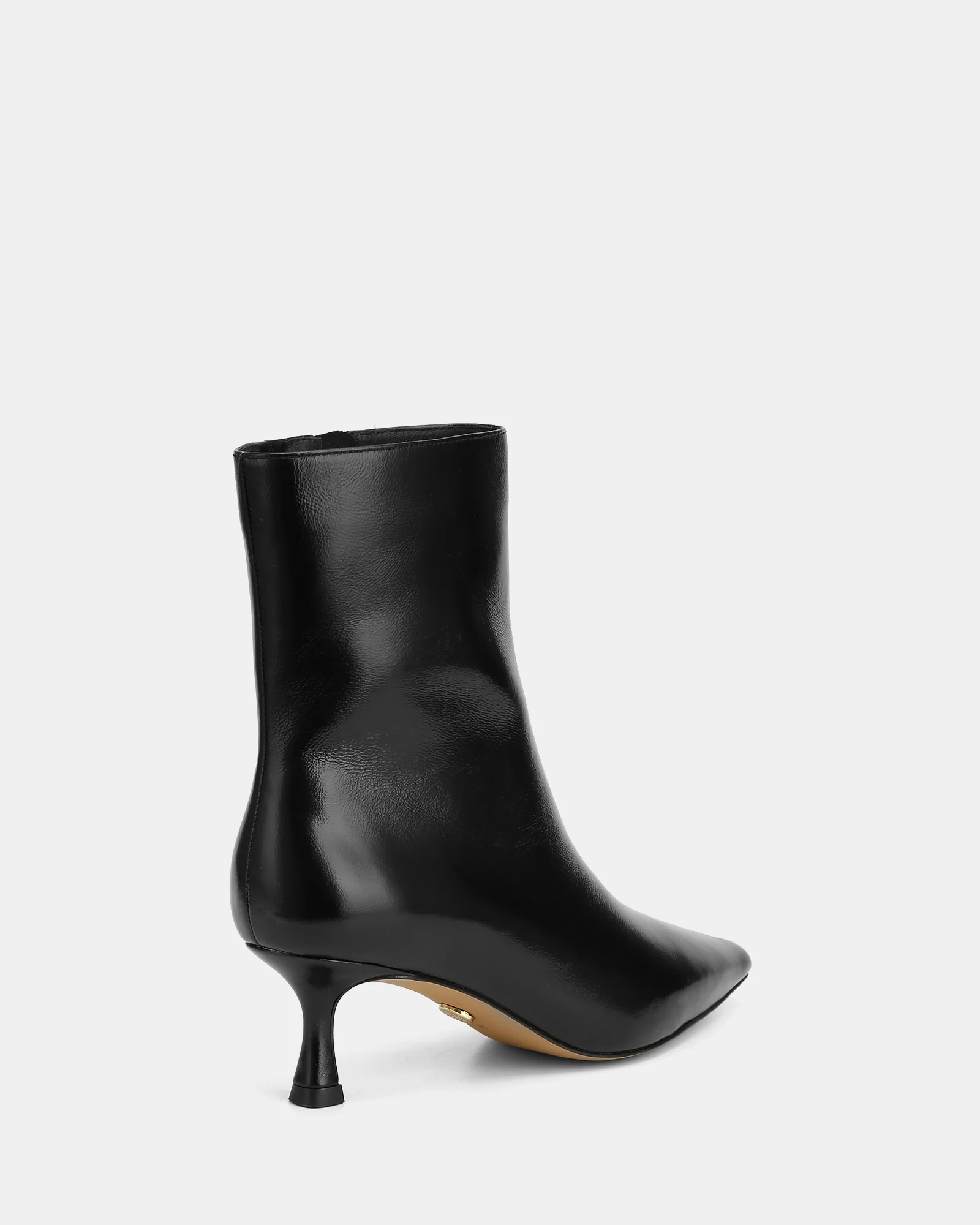 Morgan Black Patent Leather Ankle Boot - Image 4