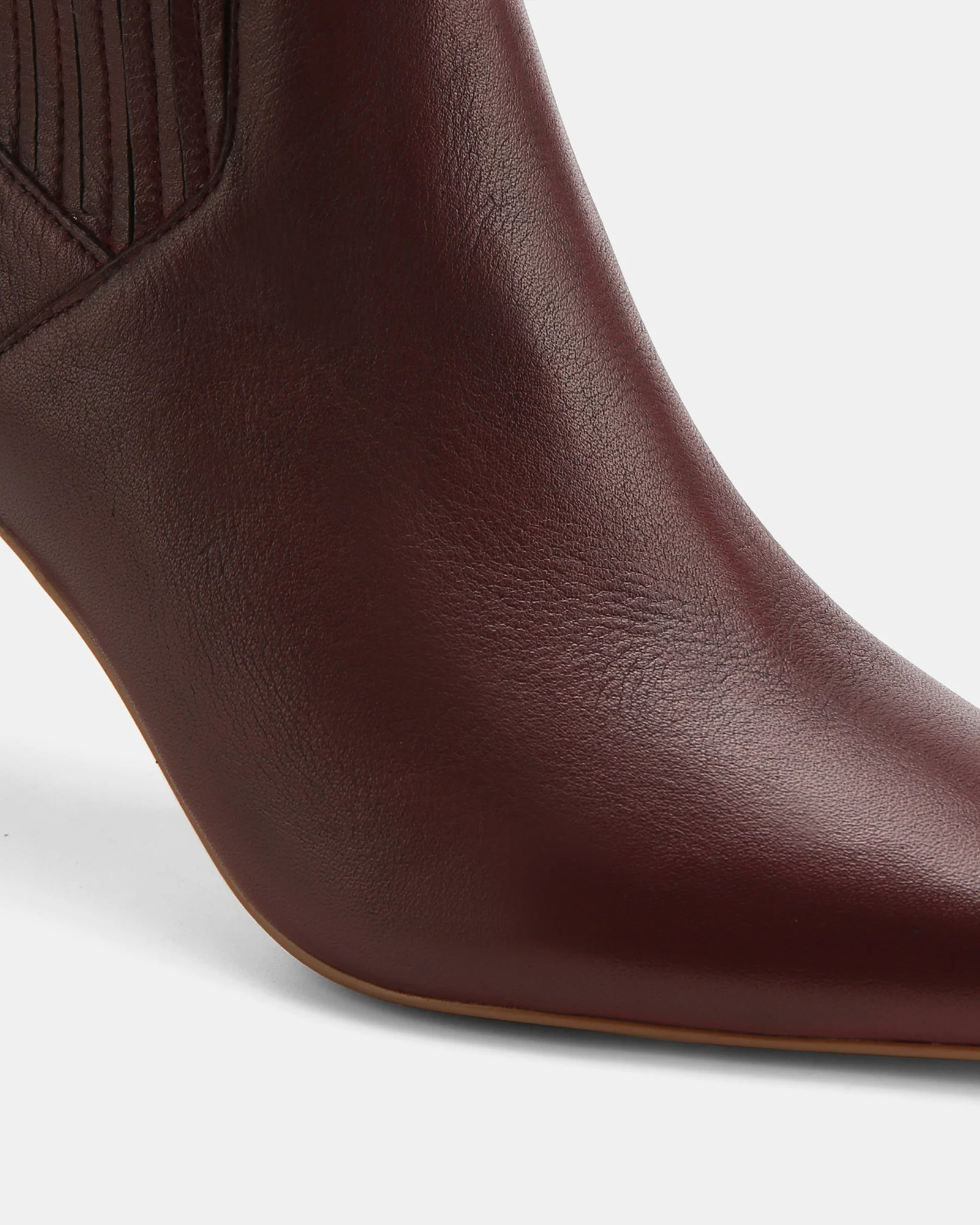 Natalie Raisin Pebble Leather Ankle Boot - Image 3