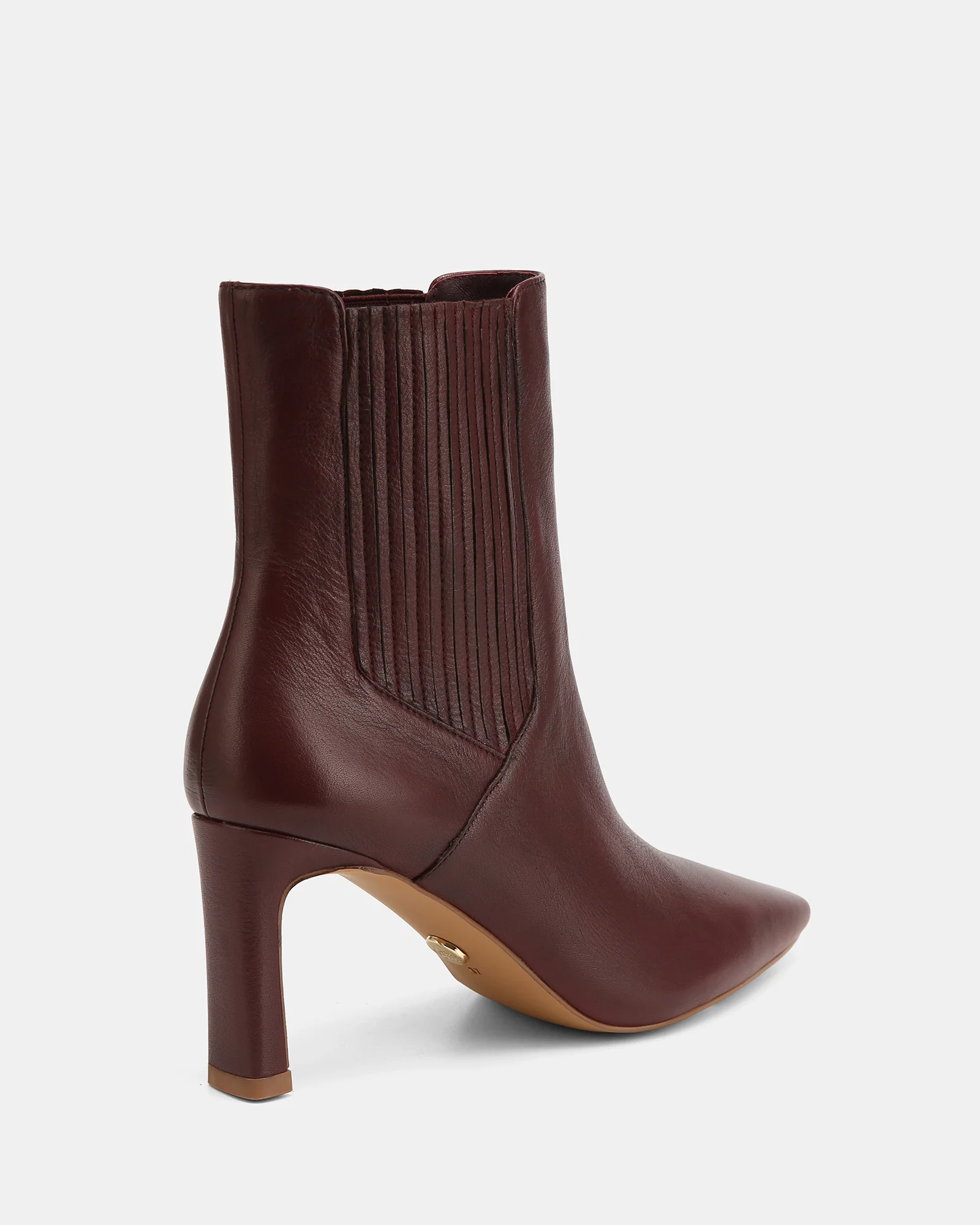 Natalie Raisin Pebble Leather Ankle Boot - Image 4