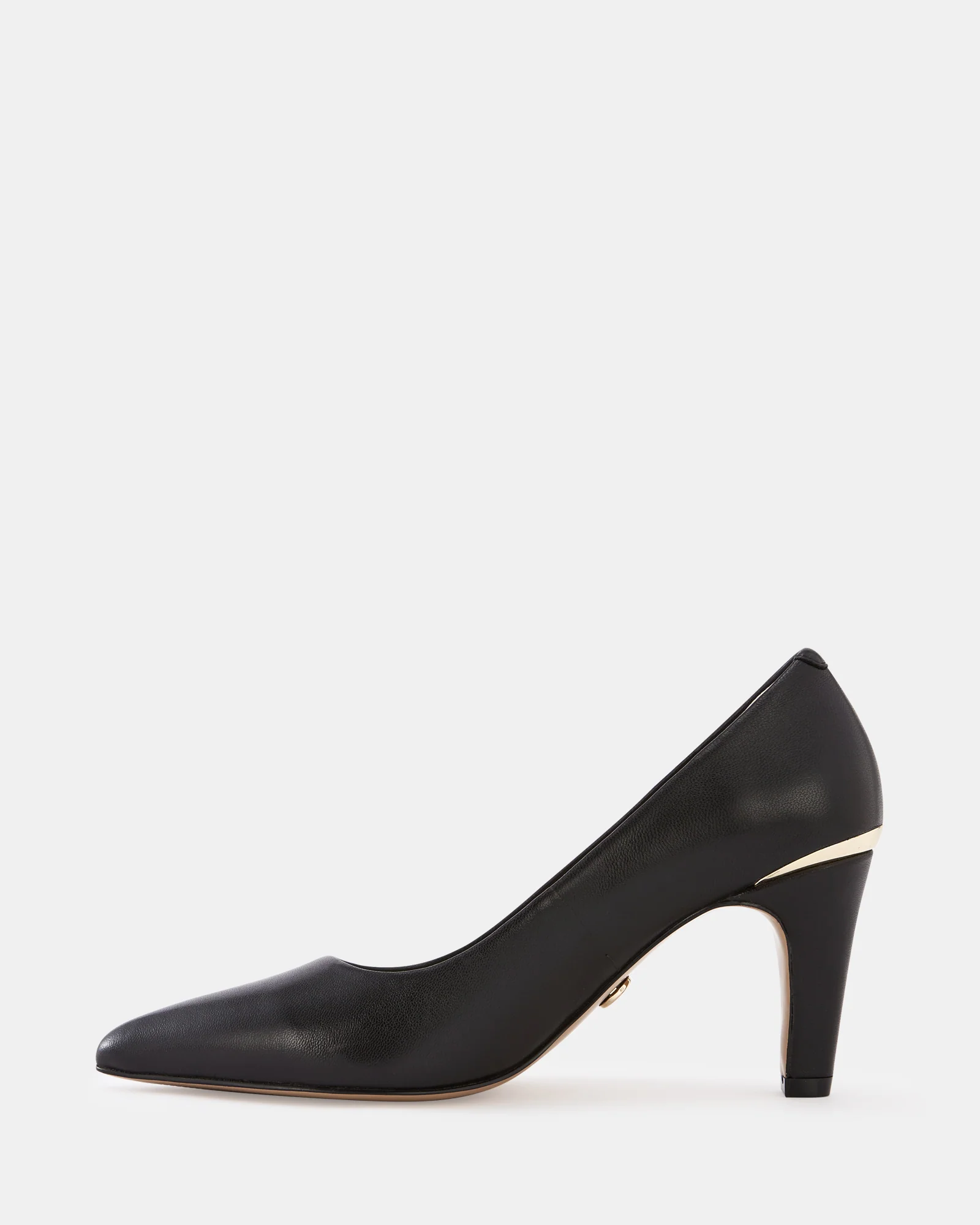 Parisa Black Leather Pump - Image 6