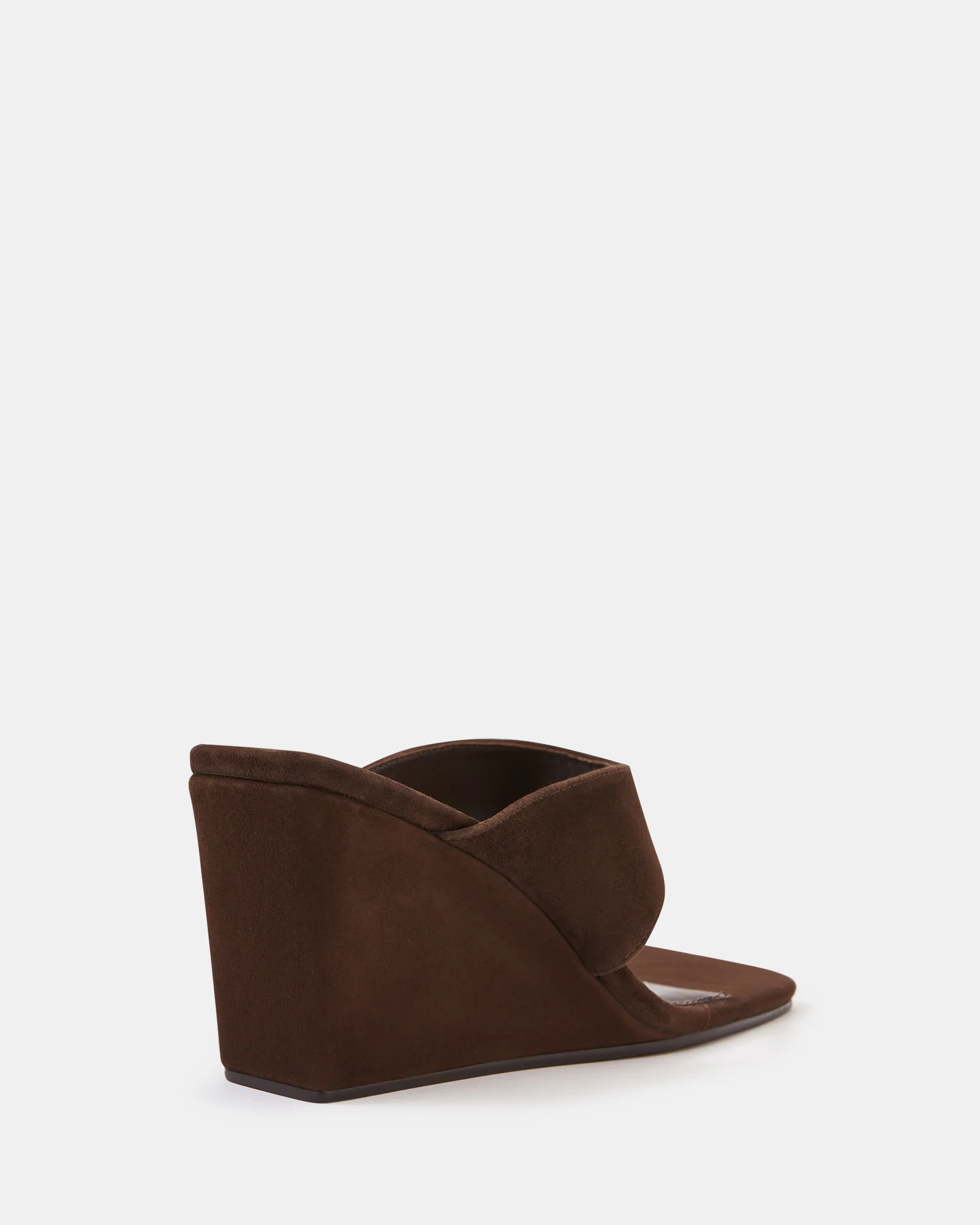 Perri Espresso Suede Leather Wedge Thong - Image 5