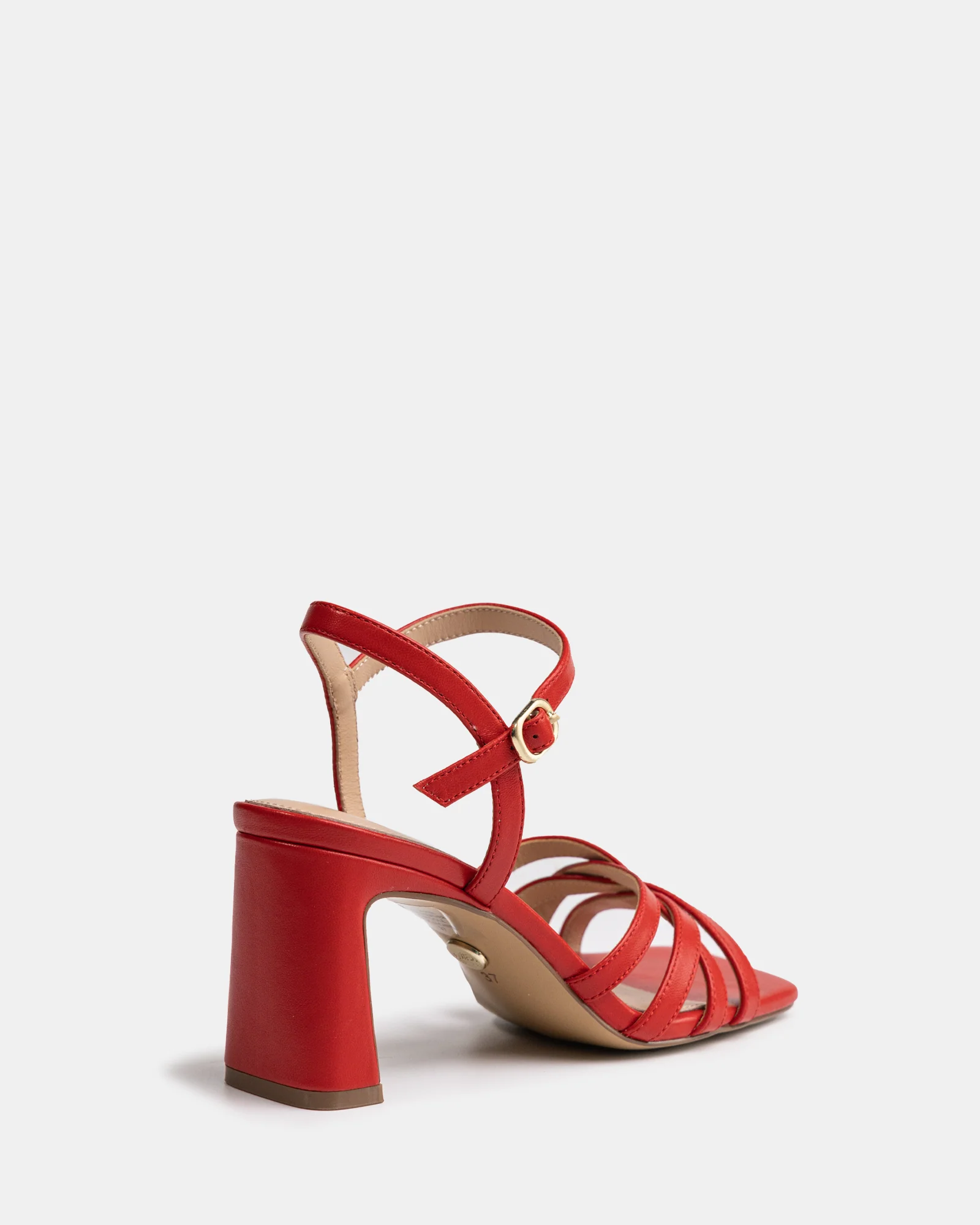 Ponaro Glazed Cherry Leather Slim Heel - Image 4