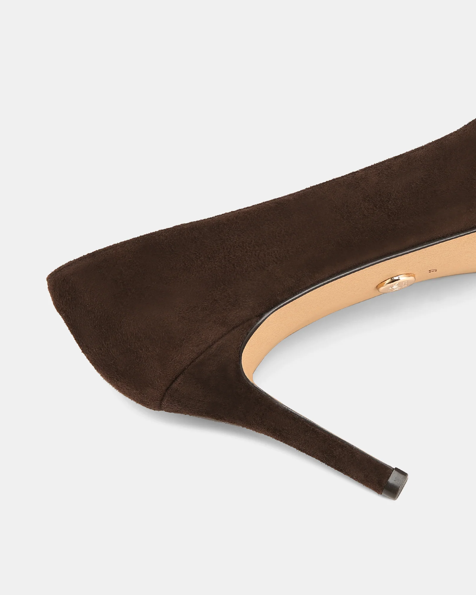 Ravyn Espresso Suede Leather Pump - Image 3