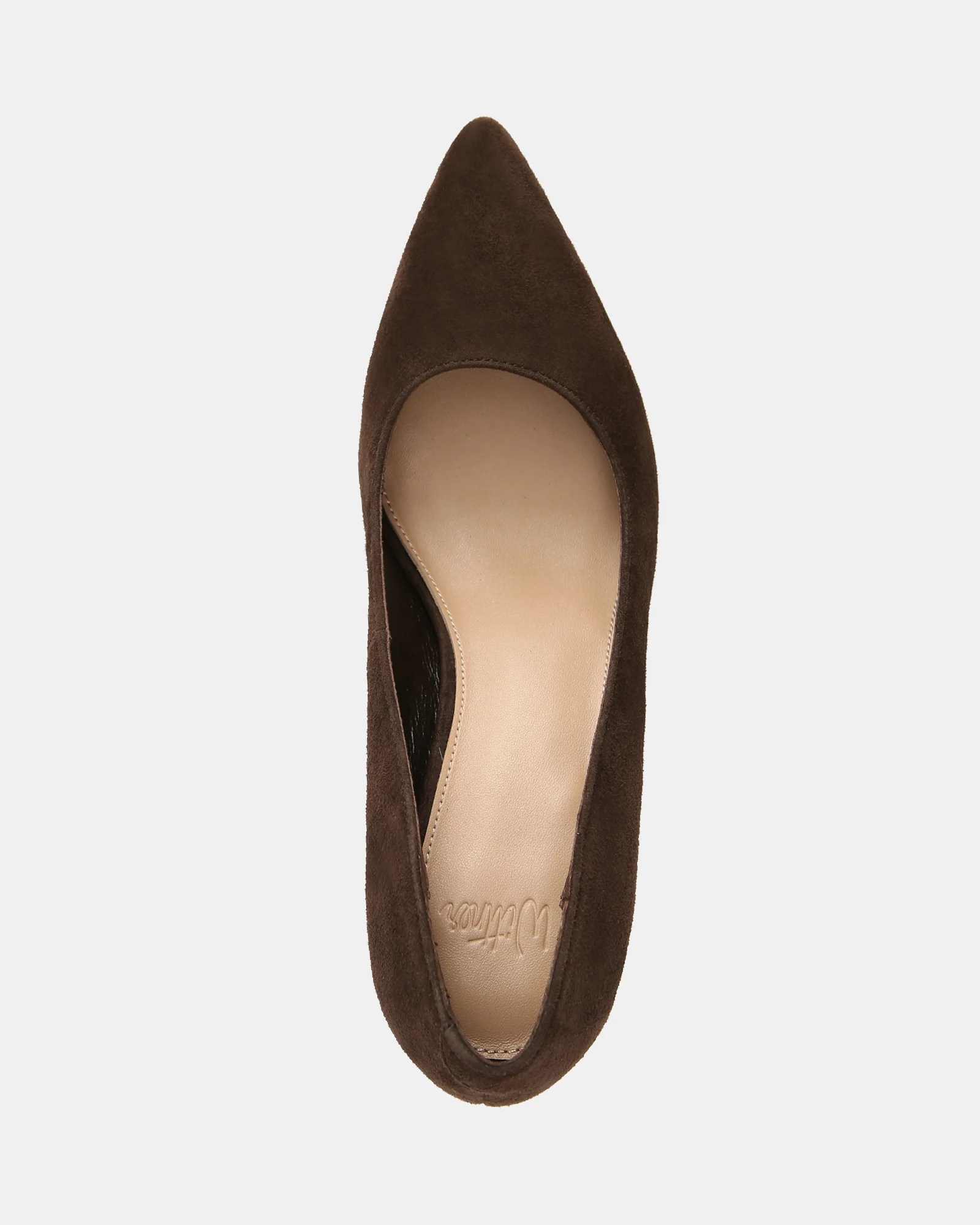 Ravyn Espresso Suede Leather Pump - Image 5