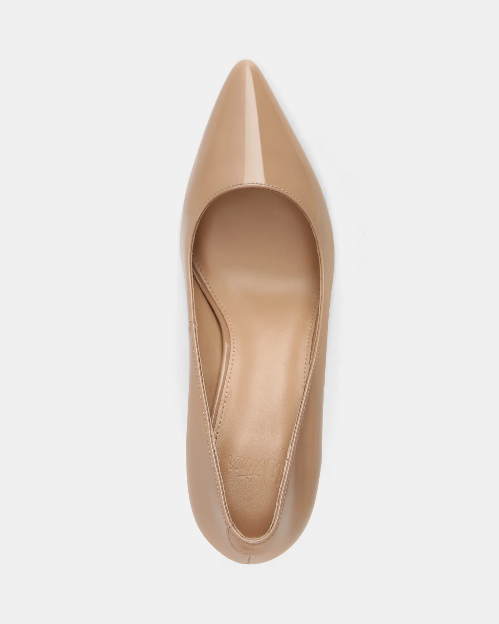 Ravyn Nude Patent Leather Pump - Image 5
