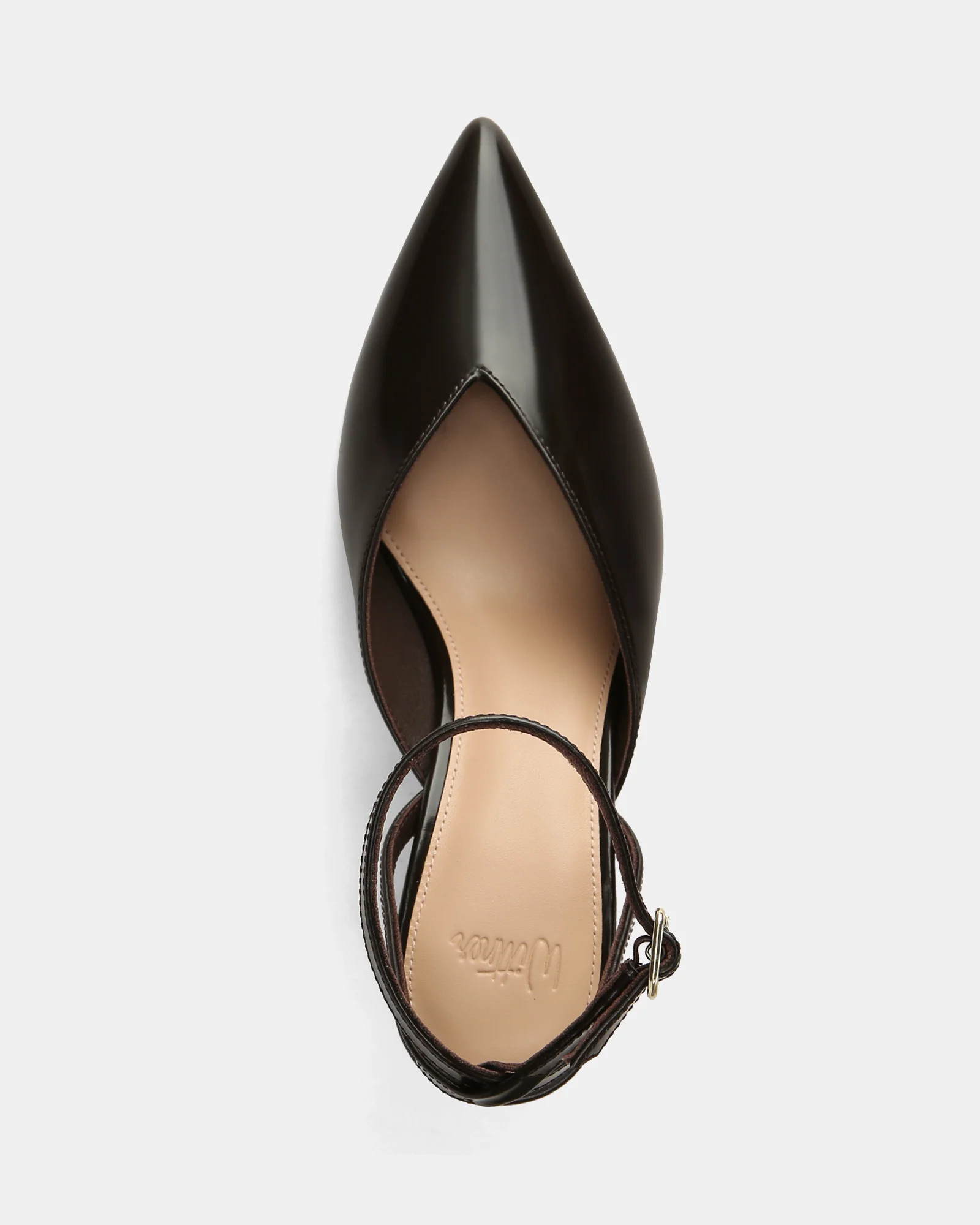 Sidney Ebony Leather Heel - Image 5