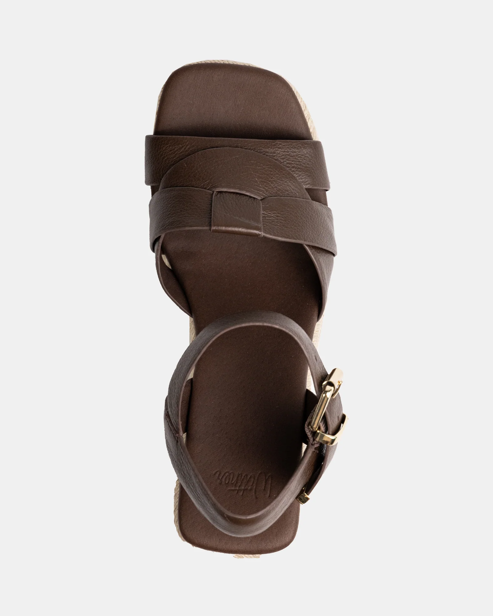 Tarot Syrup Pebble Leather Espadrille Wedge - Image 5
