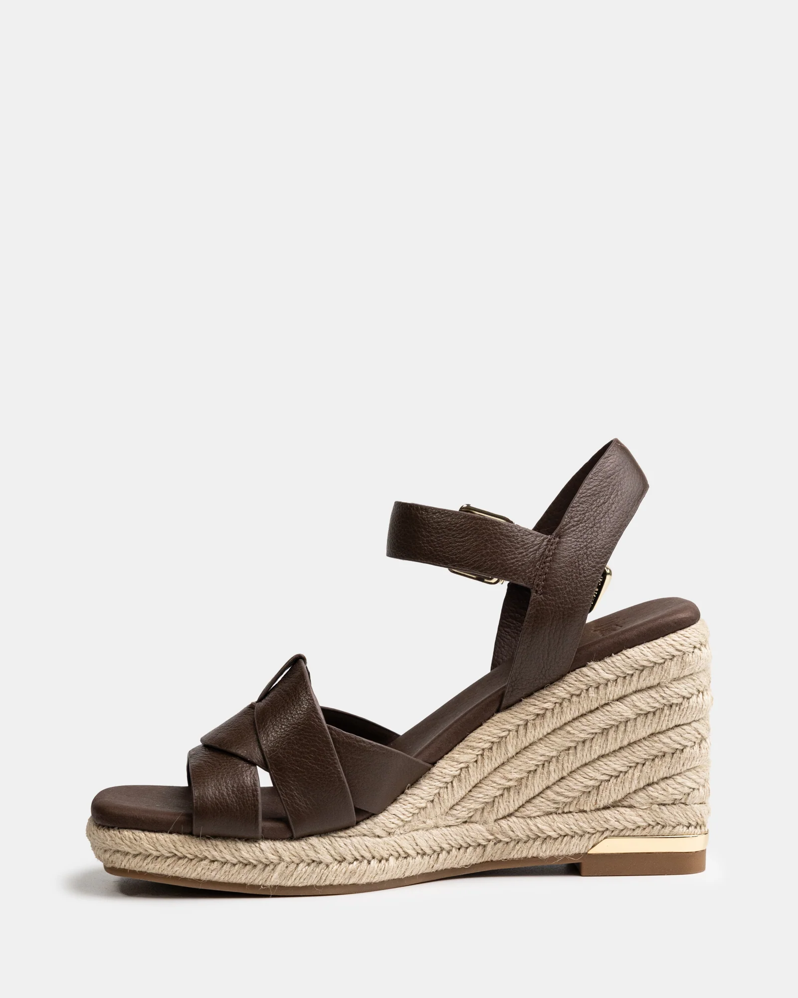 Tarot Syrup Pebble Leather Espadrille Wedge - Image 6
