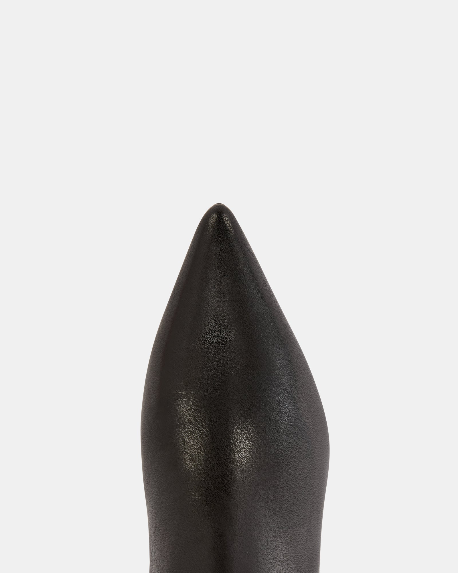 Tyra Black Leather Knee High Boot - Image 5
